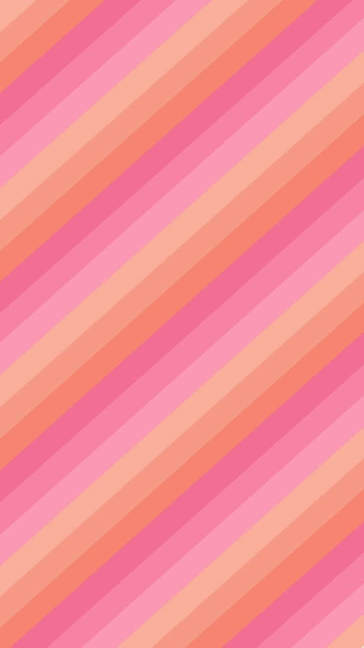 pink, orange, striped background, HD Phone Wallpaper