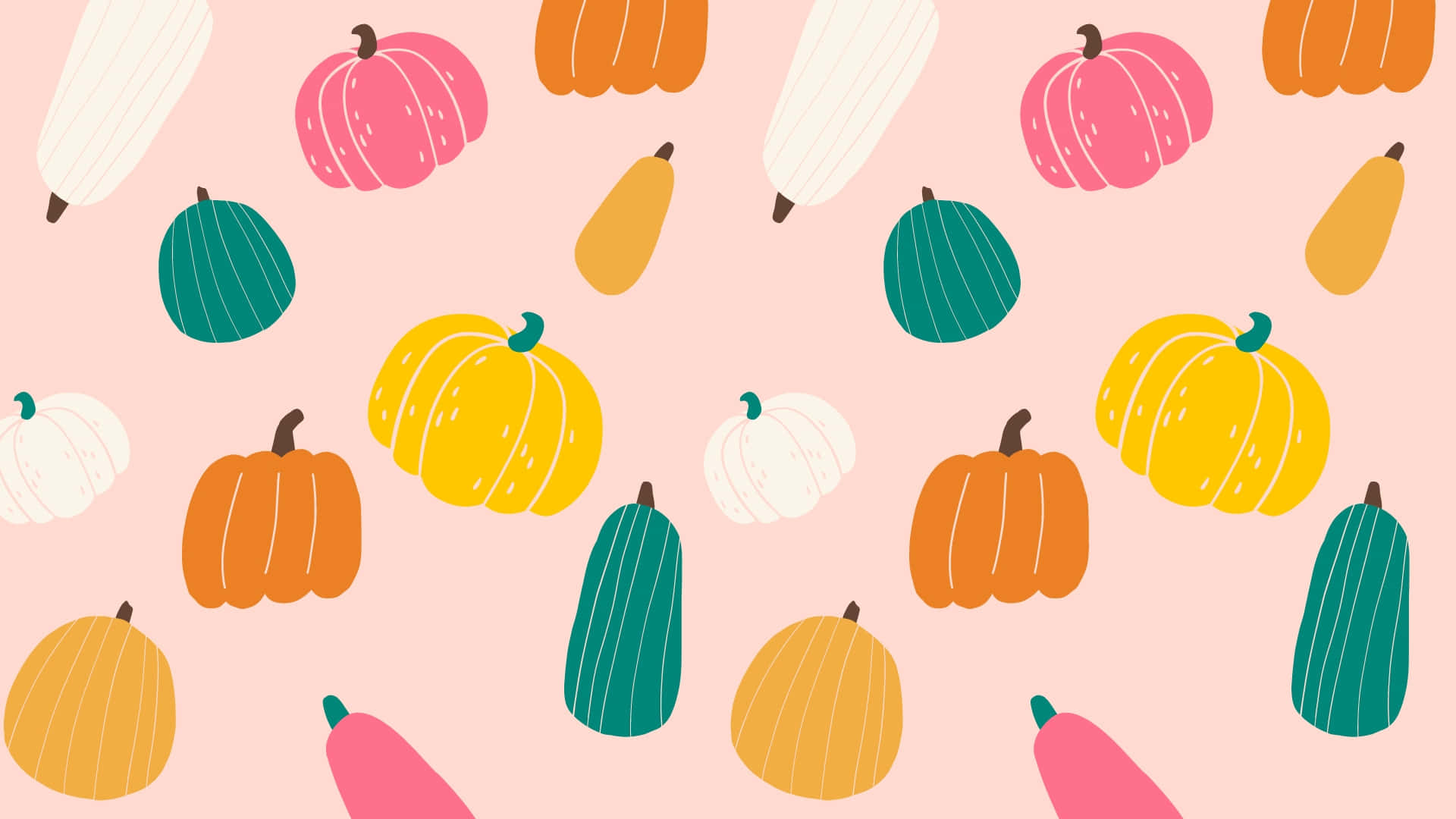 pink, orange, yellow, Full HD Desktop Wallpaper