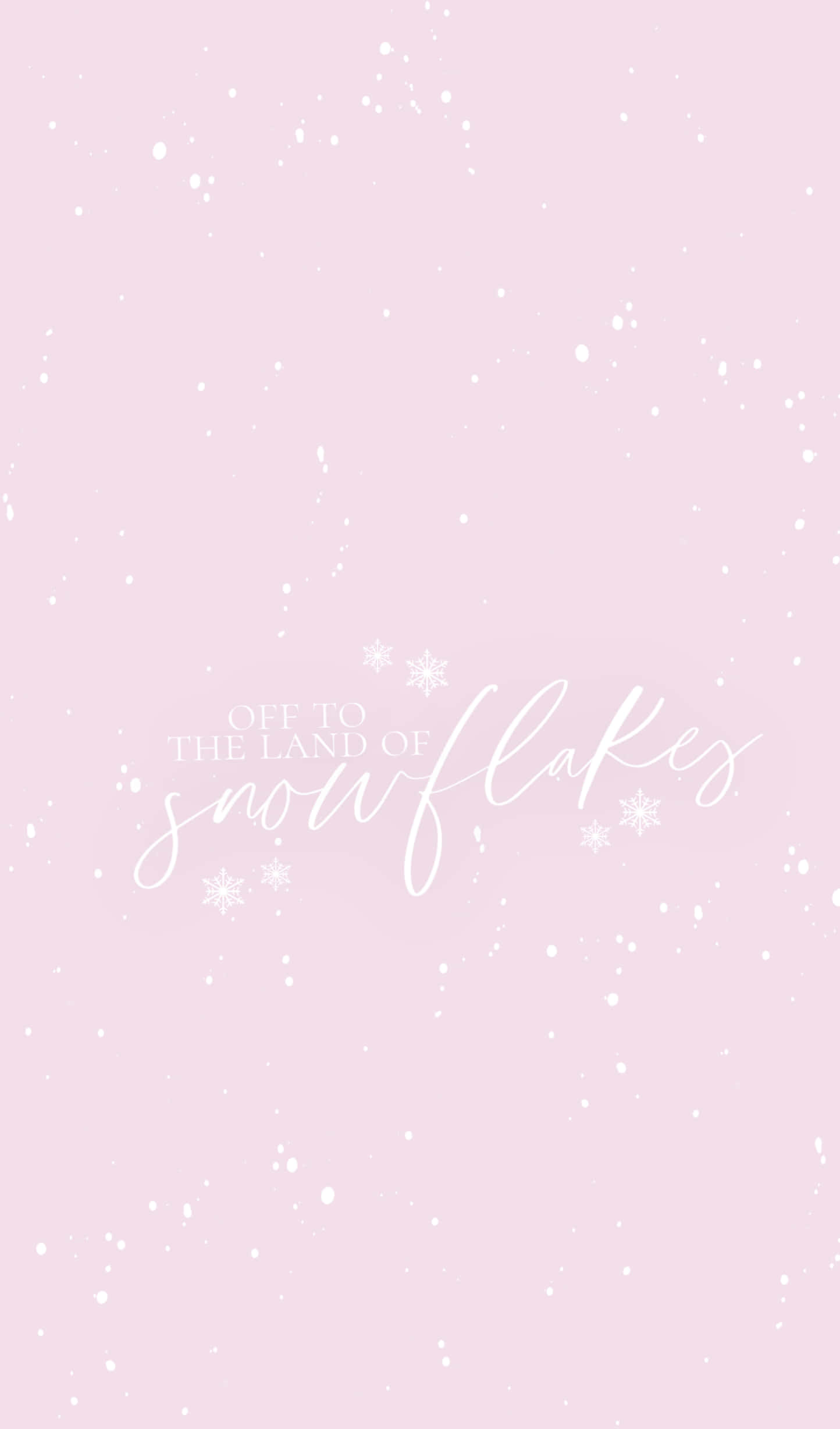 pink, Christmas, snowflake, Full HD Phone Wallpaper