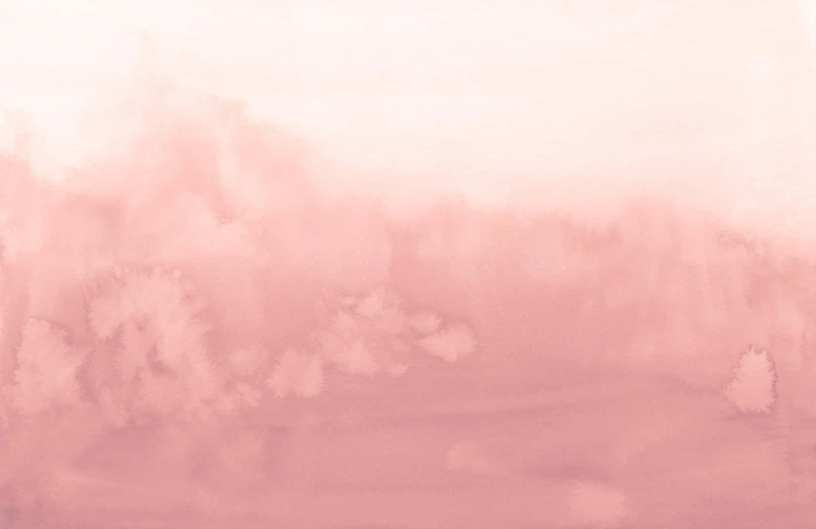 pink ombre clouds, soft pink watercolor wash, blurred floral shapes, HD Desktop Wallpaper