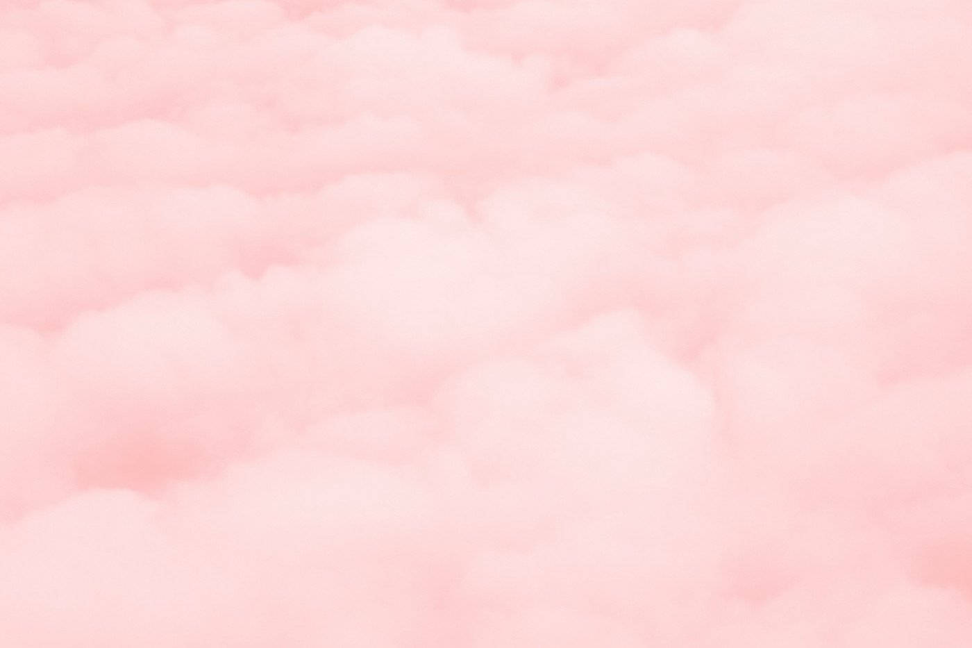 Pink Cloud Sea, soft pink cotton candy clouds, dreamy pastel sky, HD Desktop Wallpaper