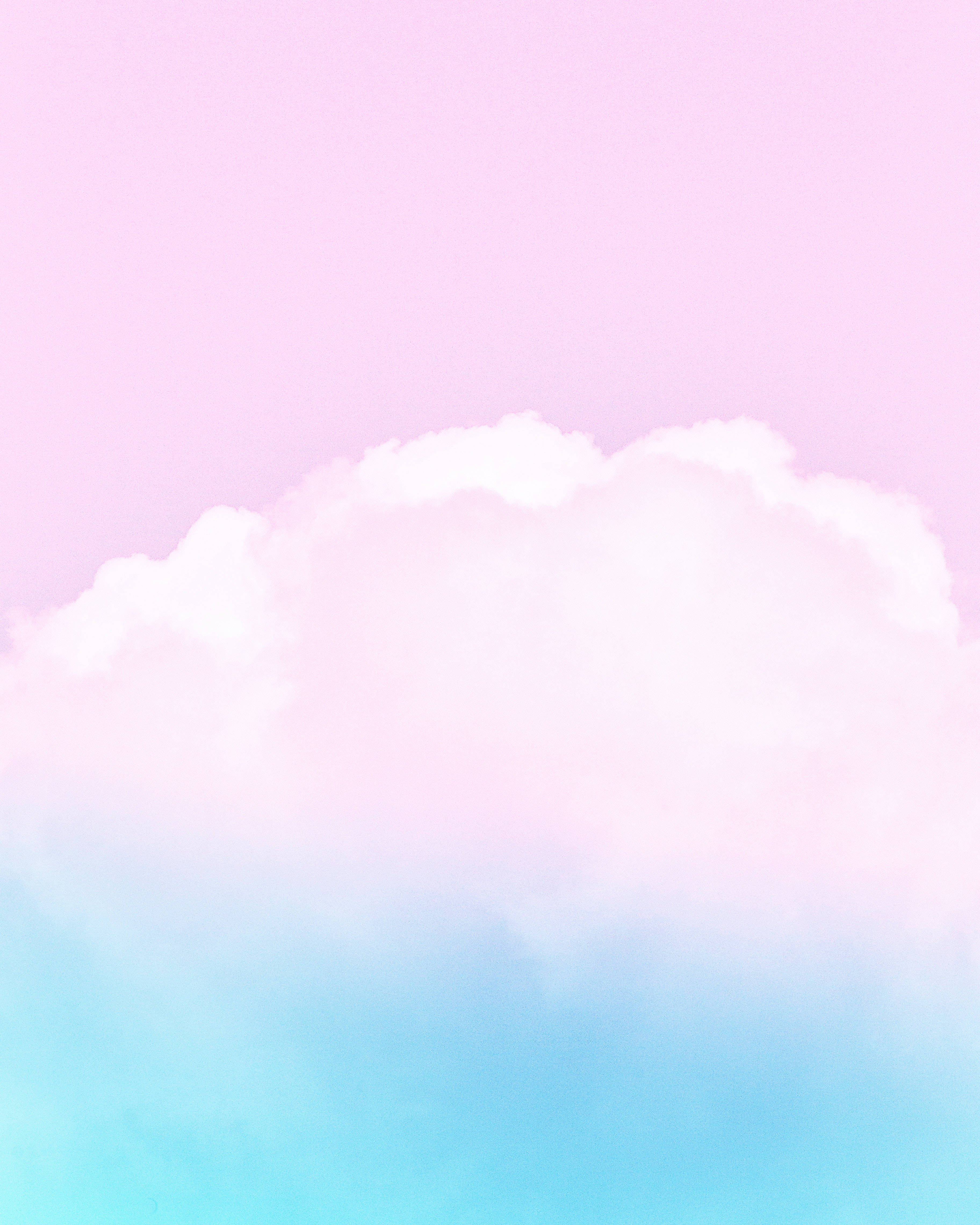 pink and blue cloud, pastel cloud, gradient sky, 4K Phone Wallpaper