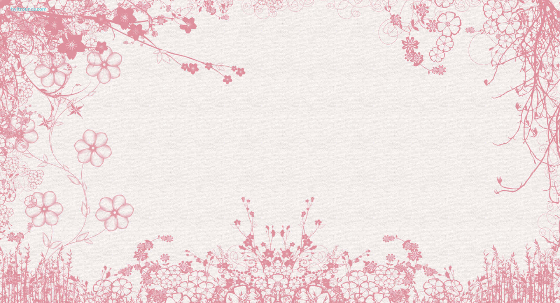 pink floral, floral vines, blossoms, Full HD Desktop Wallpaper