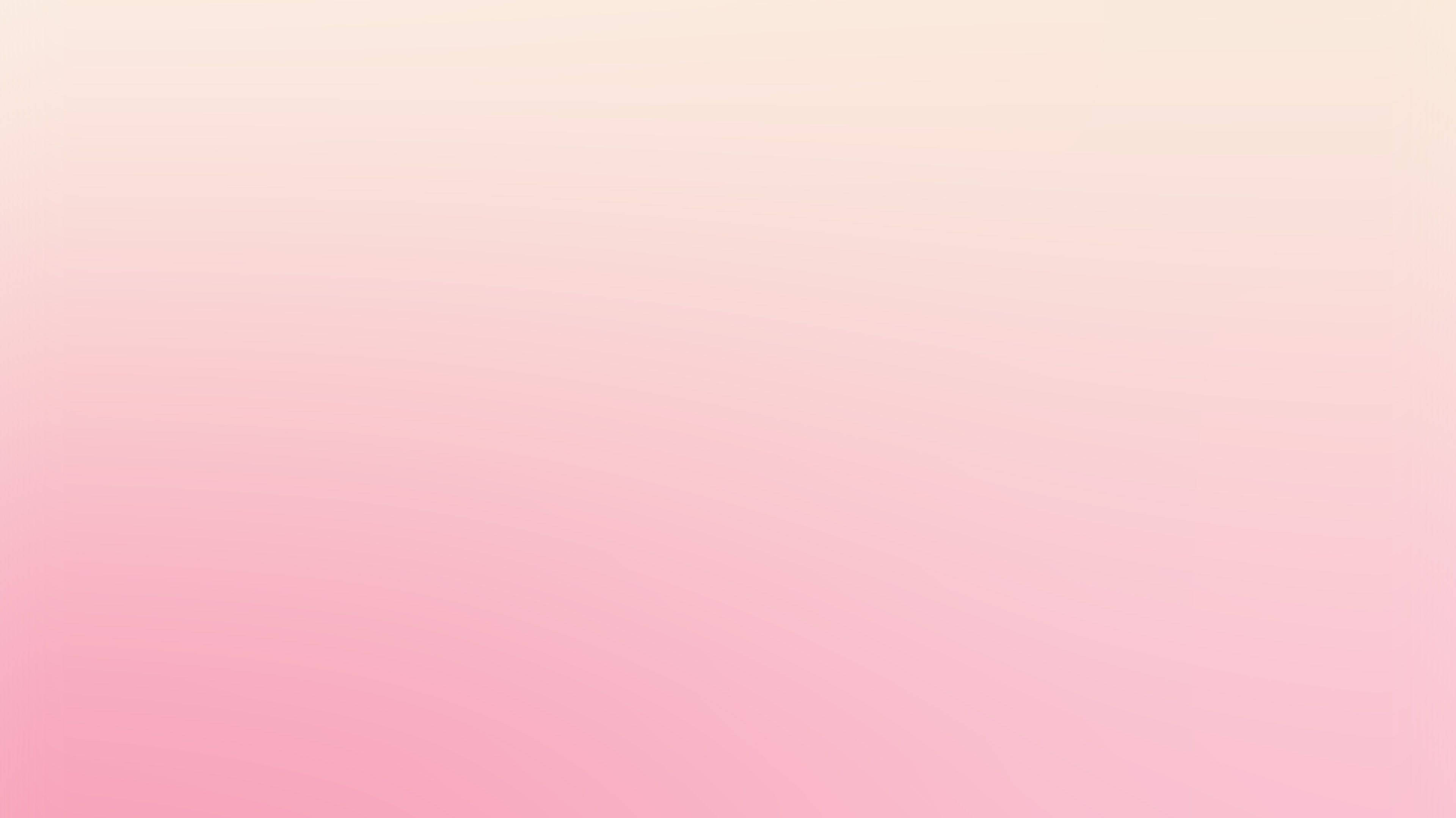 pastel pink, cream, gradient, 4K Desktop Wallpaper