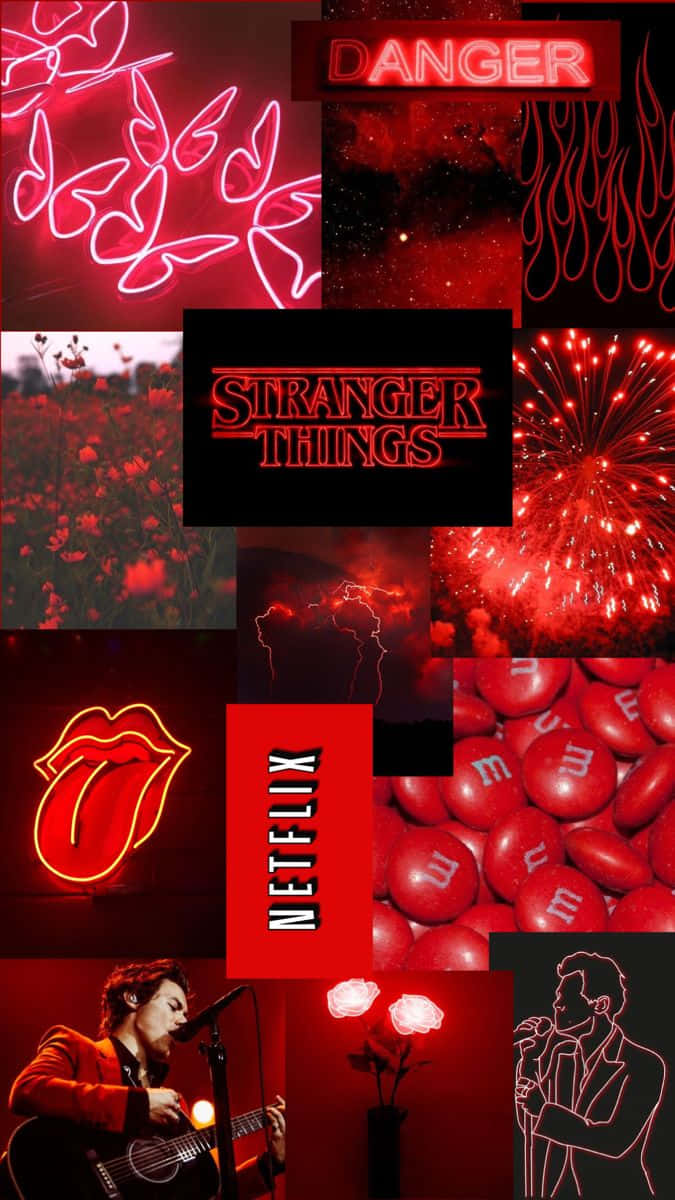 Cute Red, iPhone, neon signs, SD Phone Wallpaper
