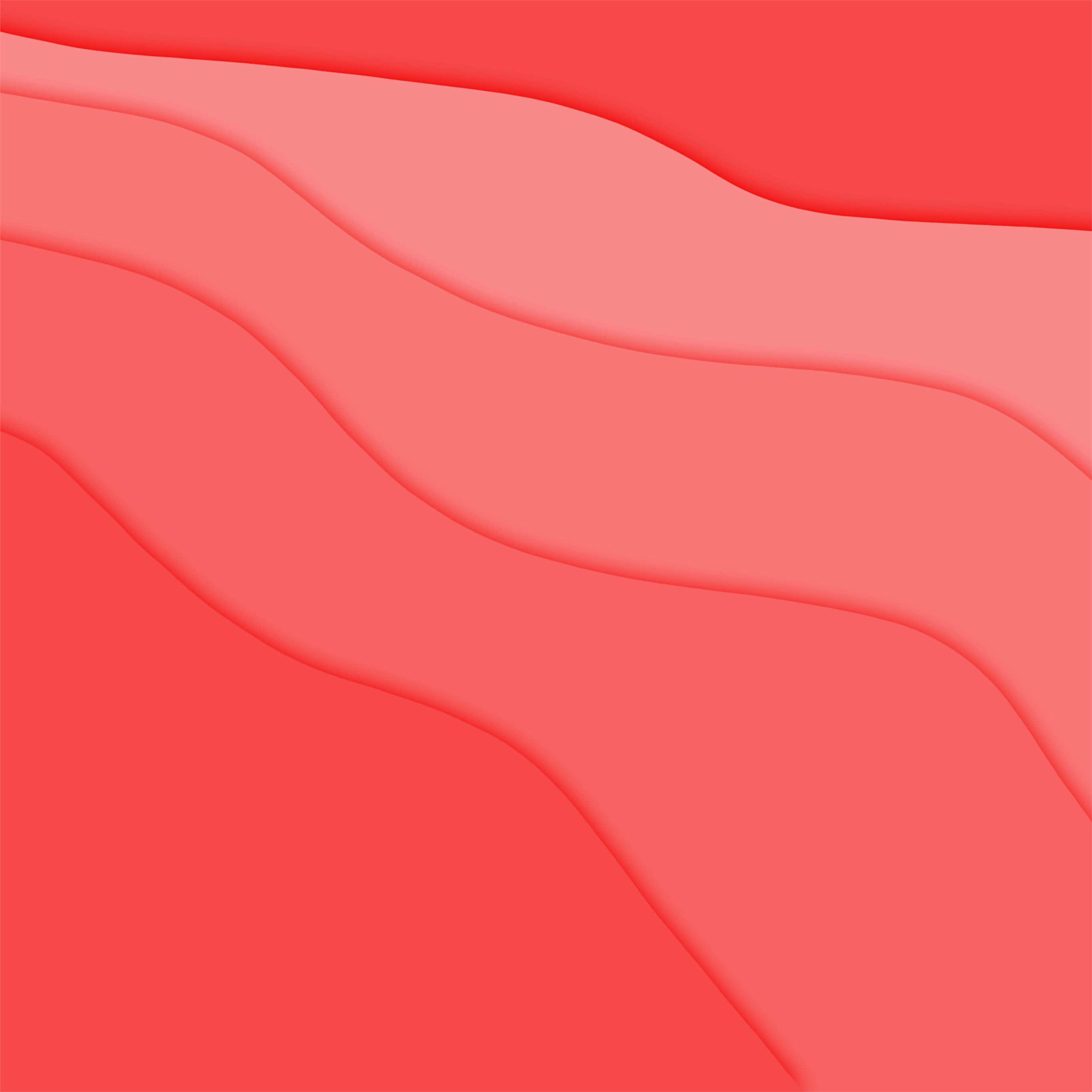 cute red, 2732 x 2732, coral pink, 2K Desktop Wallpaper