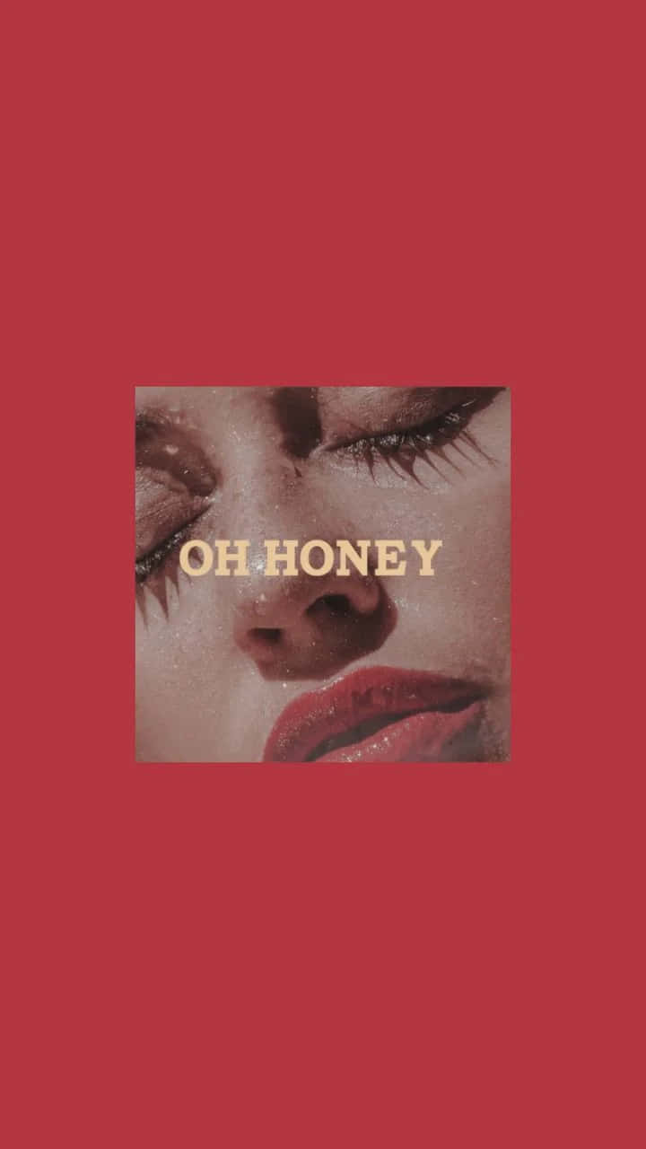 oh honey, woman's face, closed eyes, HD Phone Wallpaper