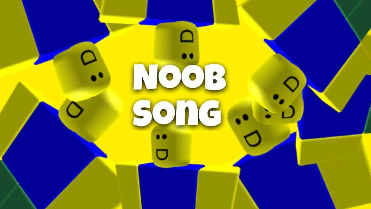 Cute Roblox, Roblox noobs, vibrant yellow and blue blocky characters, HD Desktop Wallpaper