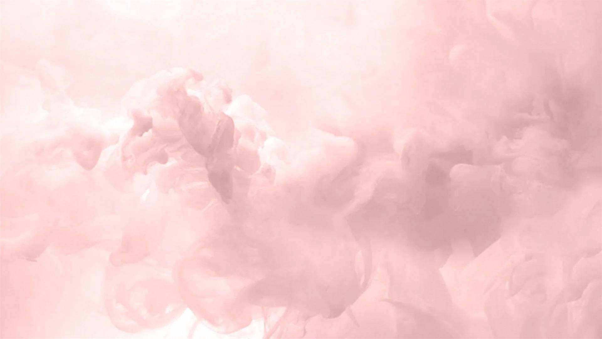 Cute Rose Gold Clouds, soft pink ink, clear water, Full HD Desktop Wallpaper
