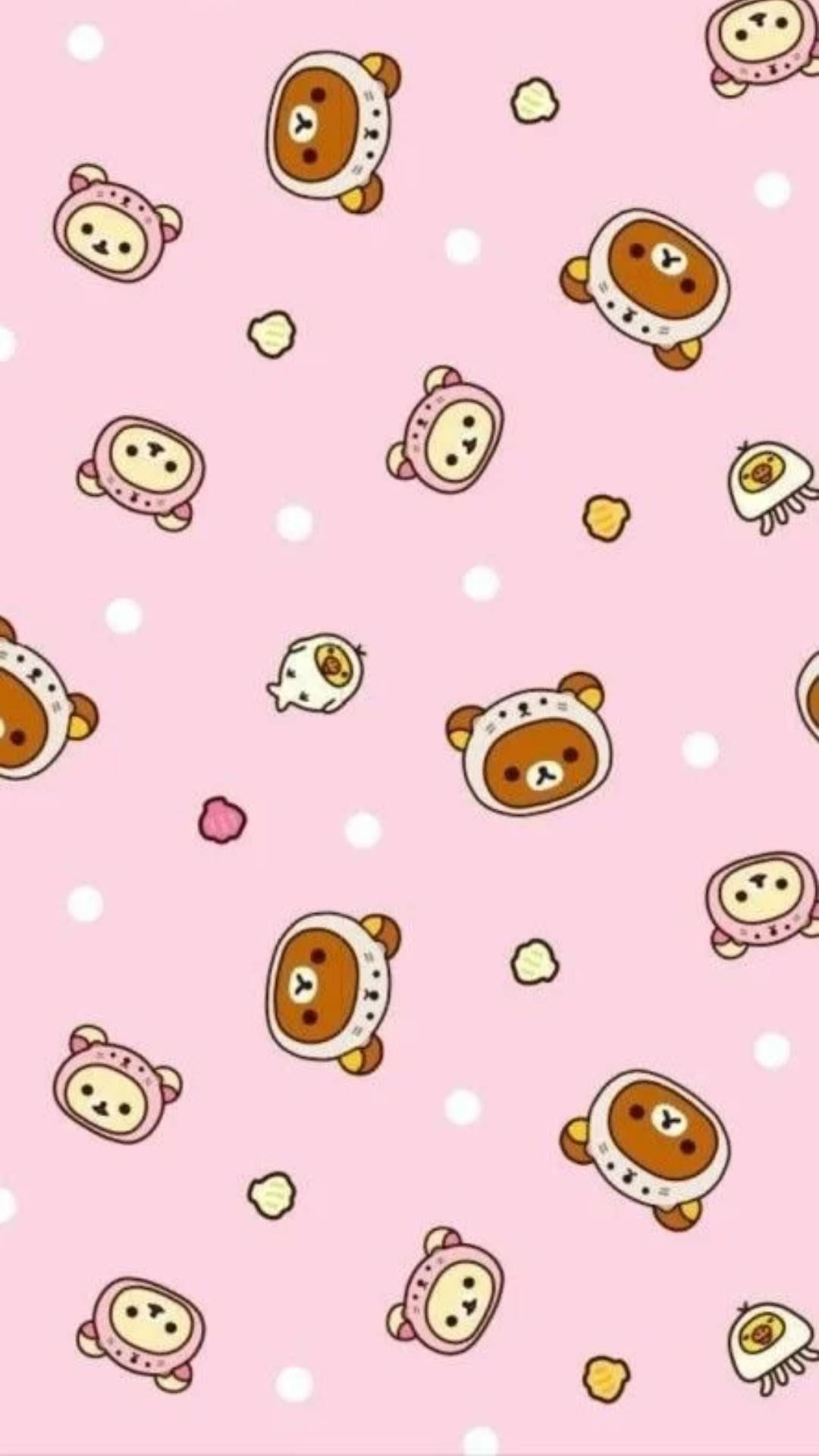 Cute Sanrio, cartoon bears, astronaut suits, Full HD Phone Wallpaper