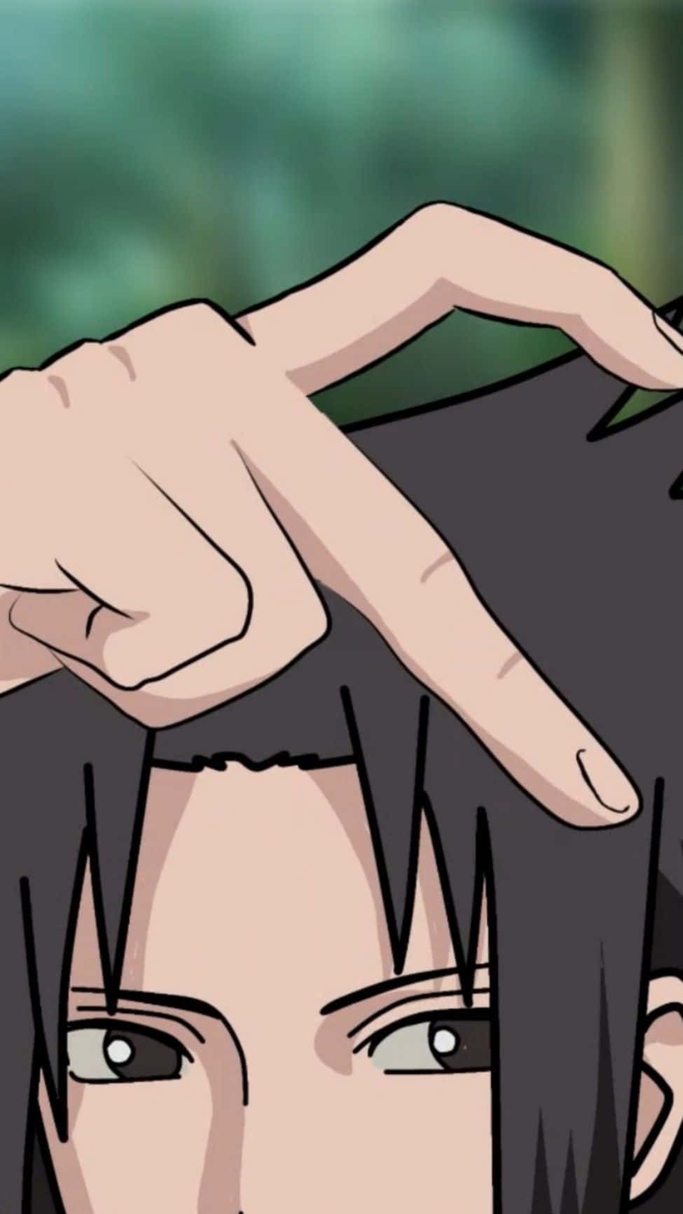 Cute Sasuke, anime, close-up, HD Phone Wallpaper