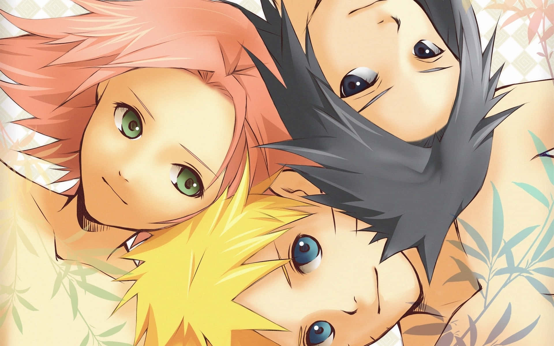 Cute Sasuke, spiky hair, expressive eyes, Full HD Desktop Wallpaper