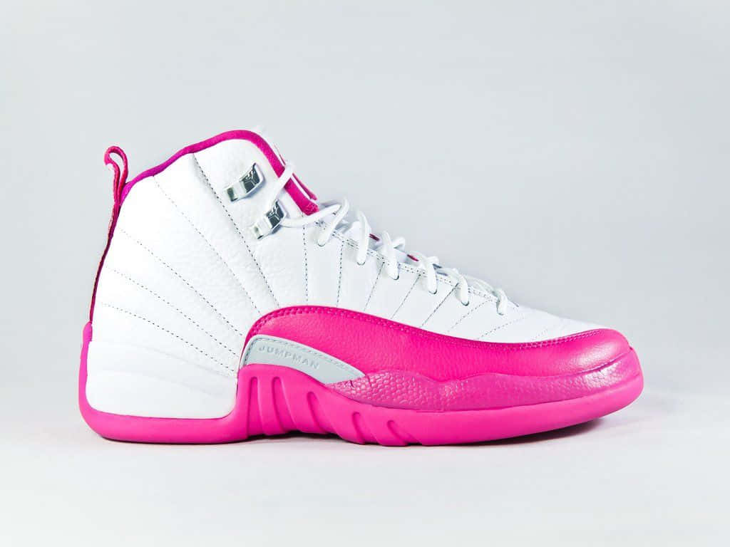pink, white, high-top sneaker, SD Desktop Wallpaper