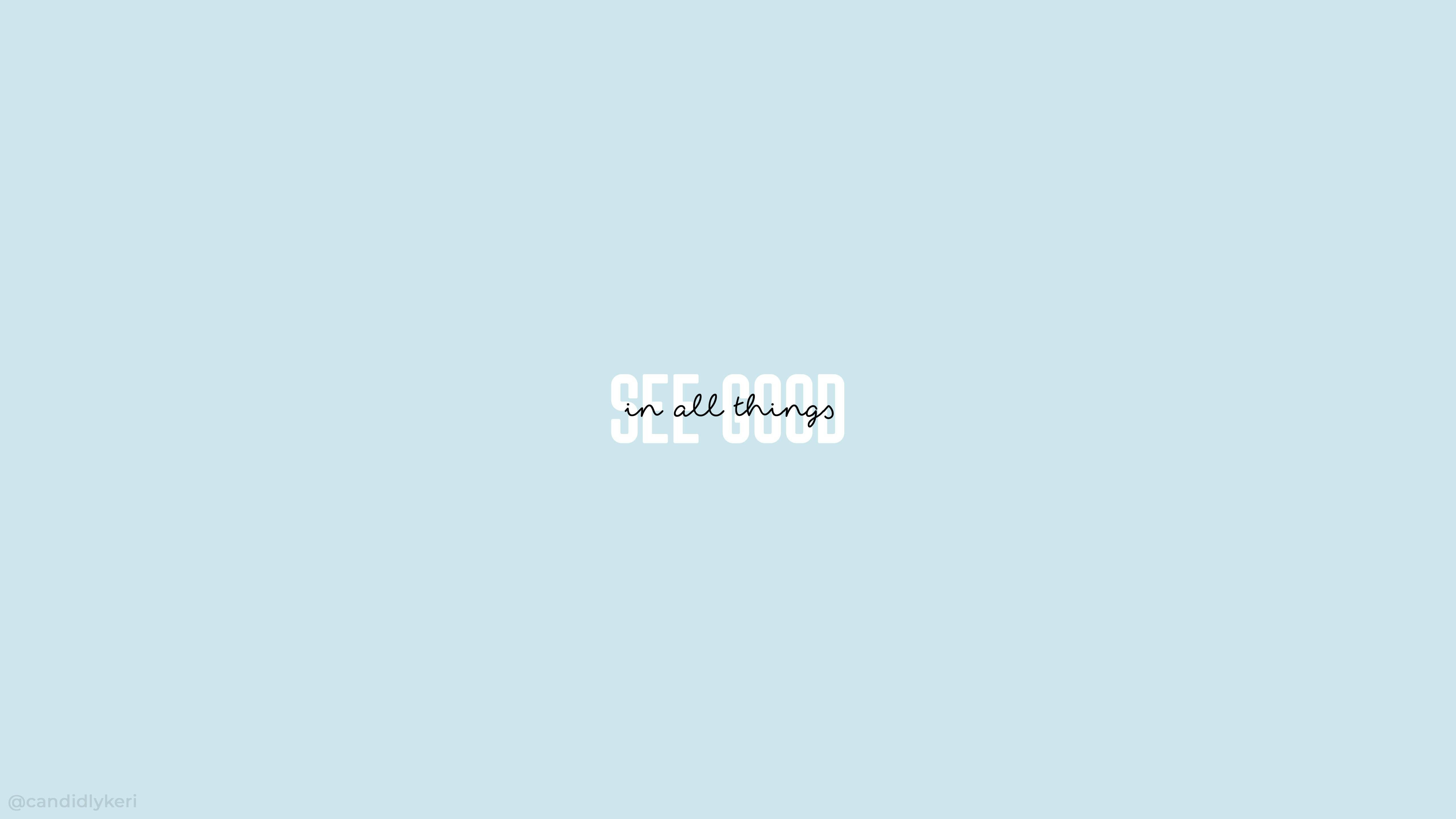 cute simple aesthetic desktop, 5120 x 2880, light blue background, 5K Desktop Wallpaper