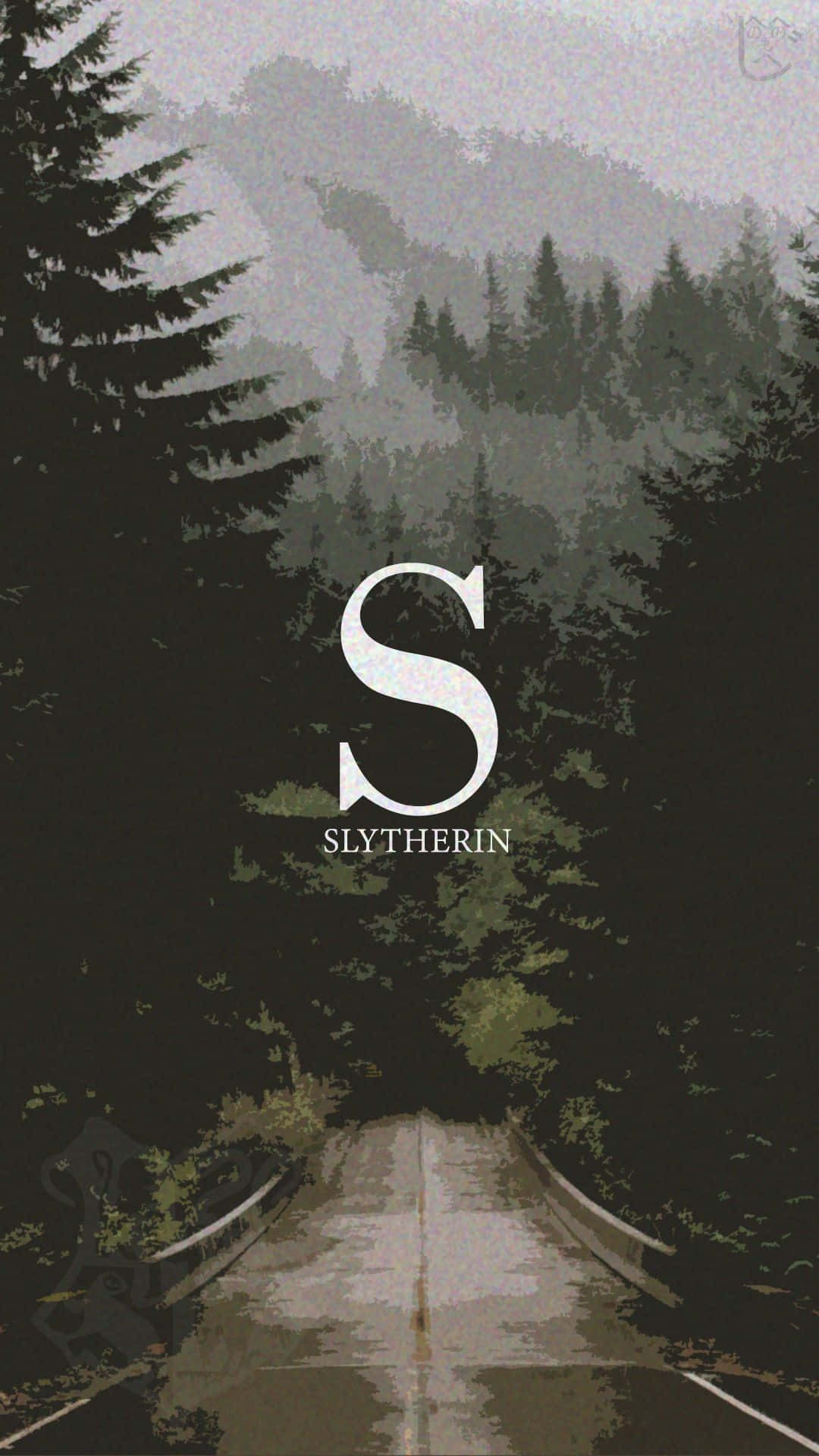 Cute Slytherin, Slytherin 'S' emblem, mist, Full HD Phone Wallpaper