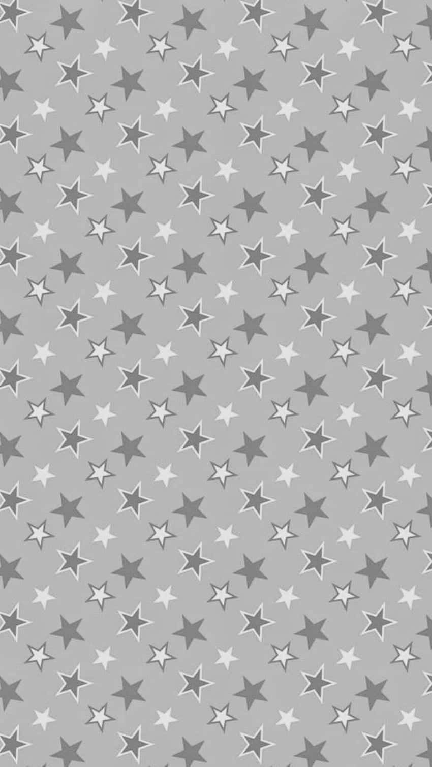 white, gray, stars, HD Phone Wallpaper