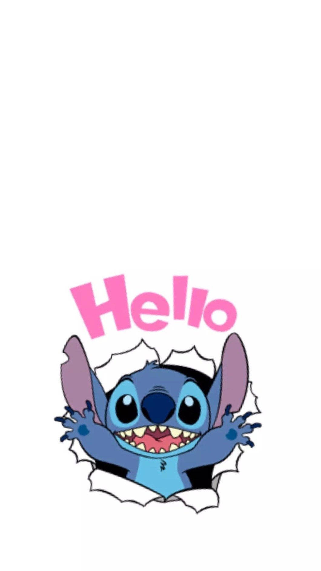 Cute Stitch iPhone, Stitch, blue alien, HD Phone Wallpaper
