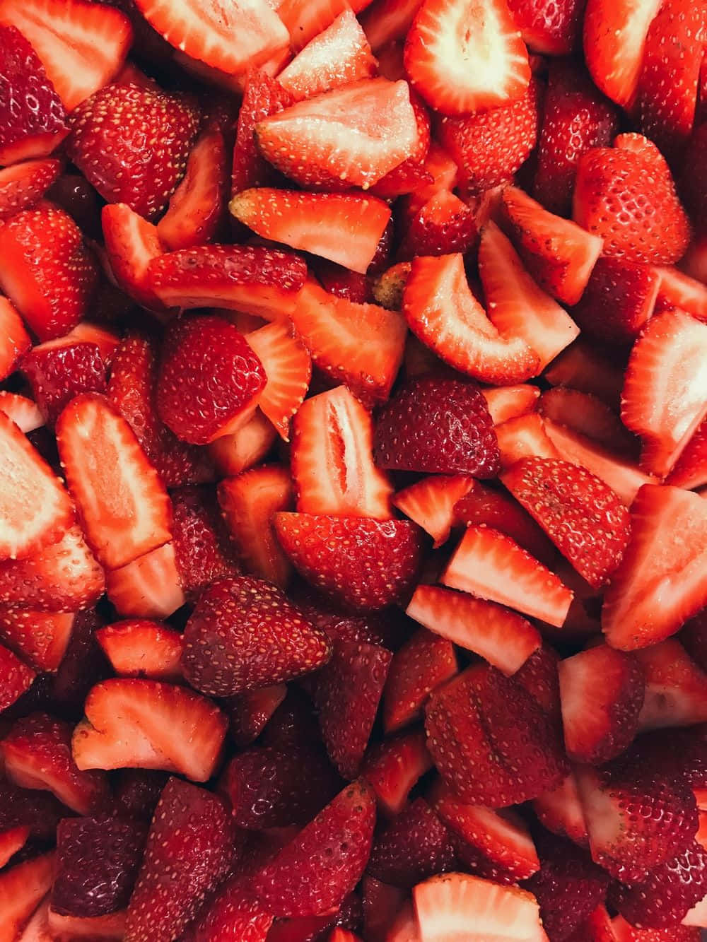 strawberries, bowl, juicy red flesh, HD Phone Wallpaper
