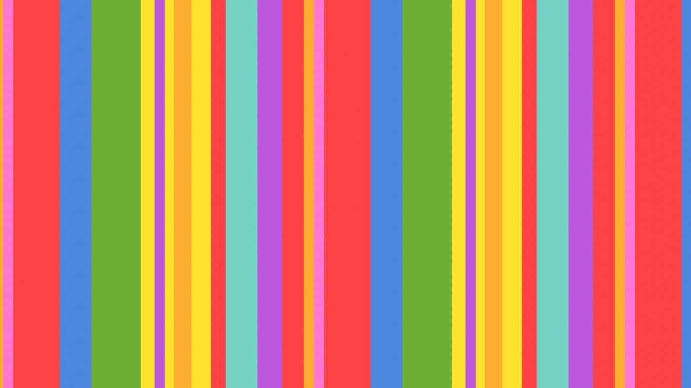 Cute Stripes, rainbow hues, vertical stripes, HD Desktop Wallpaper