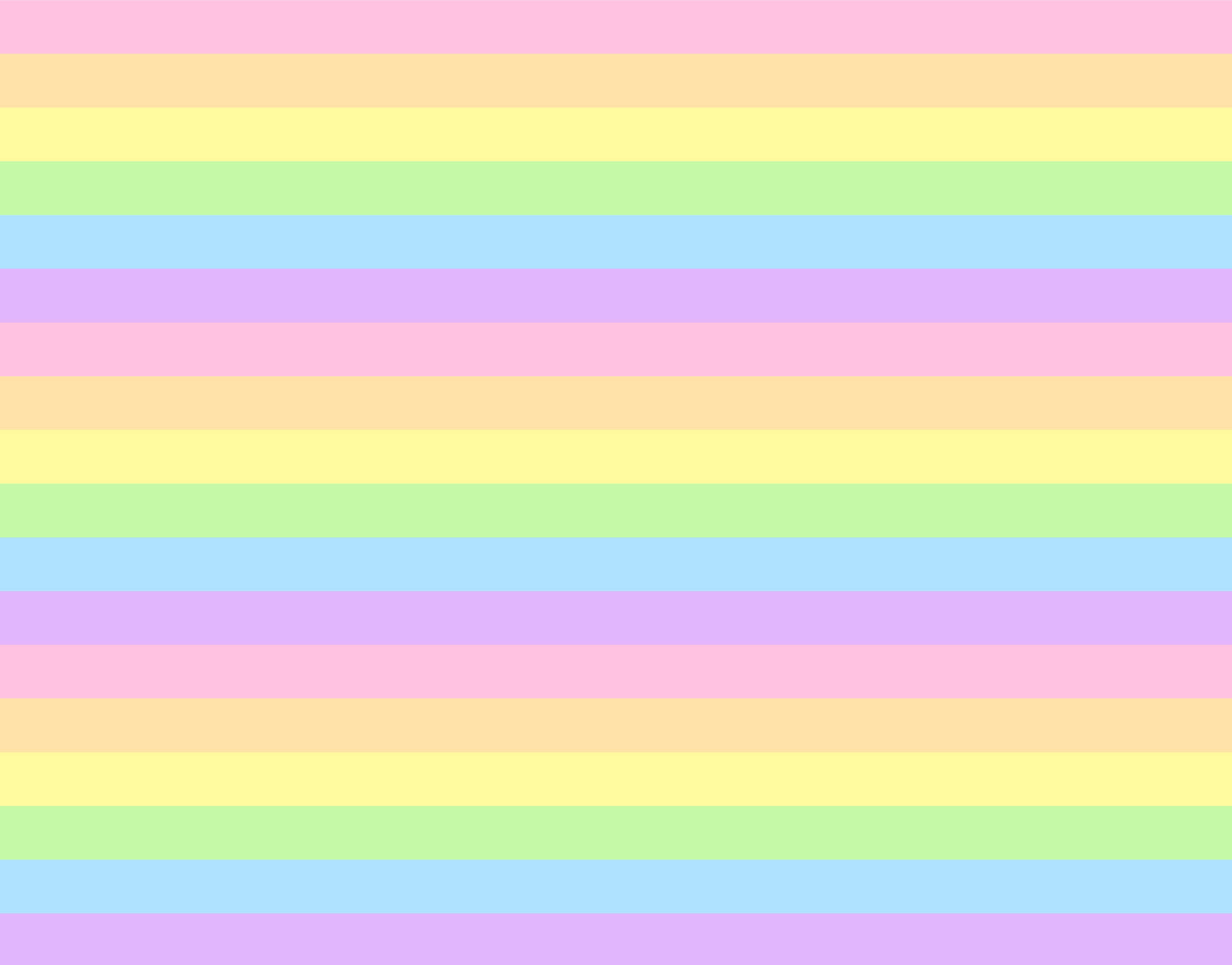 cute stripes, pastel rainbow stripes, soft pink yellow green and blue, 2K Desktop Wallpaper
