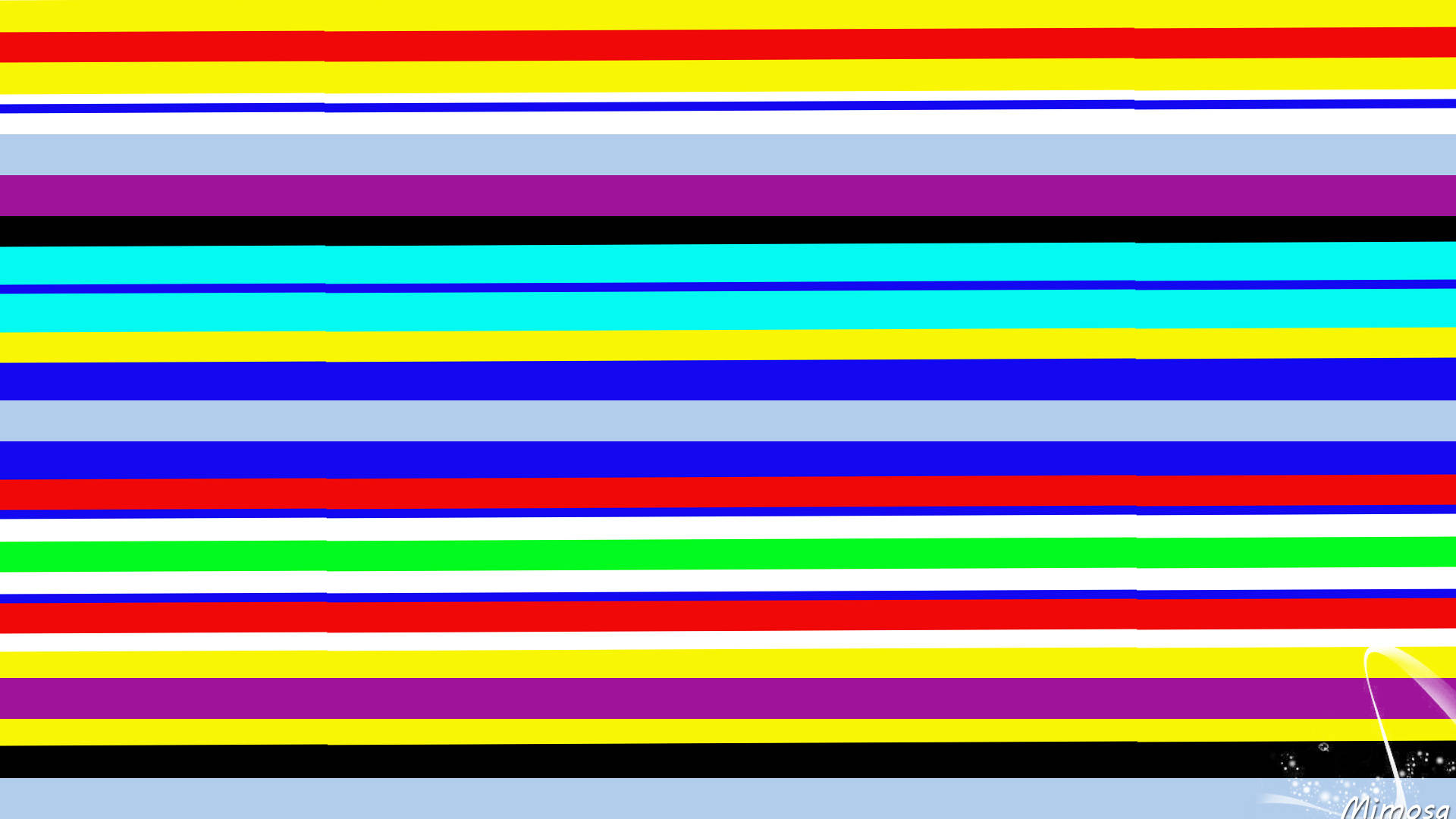 horizontal rainbow stripes, vibrant horizontal stripes, rainbow colors, Full HD Desktop Wallpaper