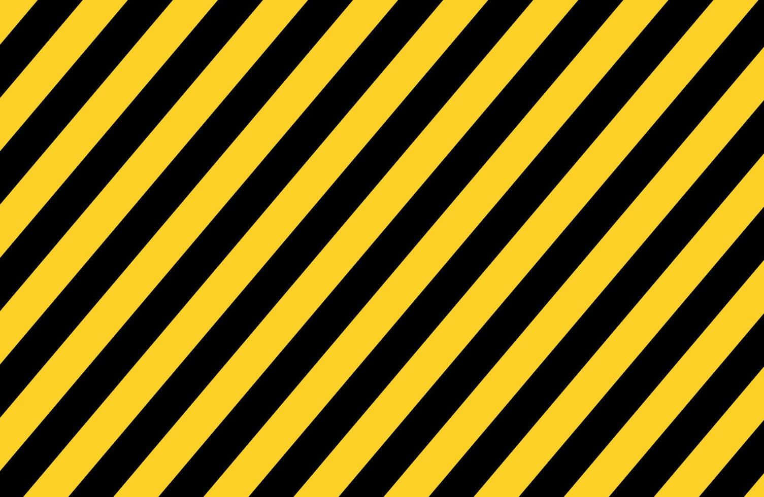 Caution Stripes Pattern, diagonal stripes, bright yellow, HD Desktop Wallpaper