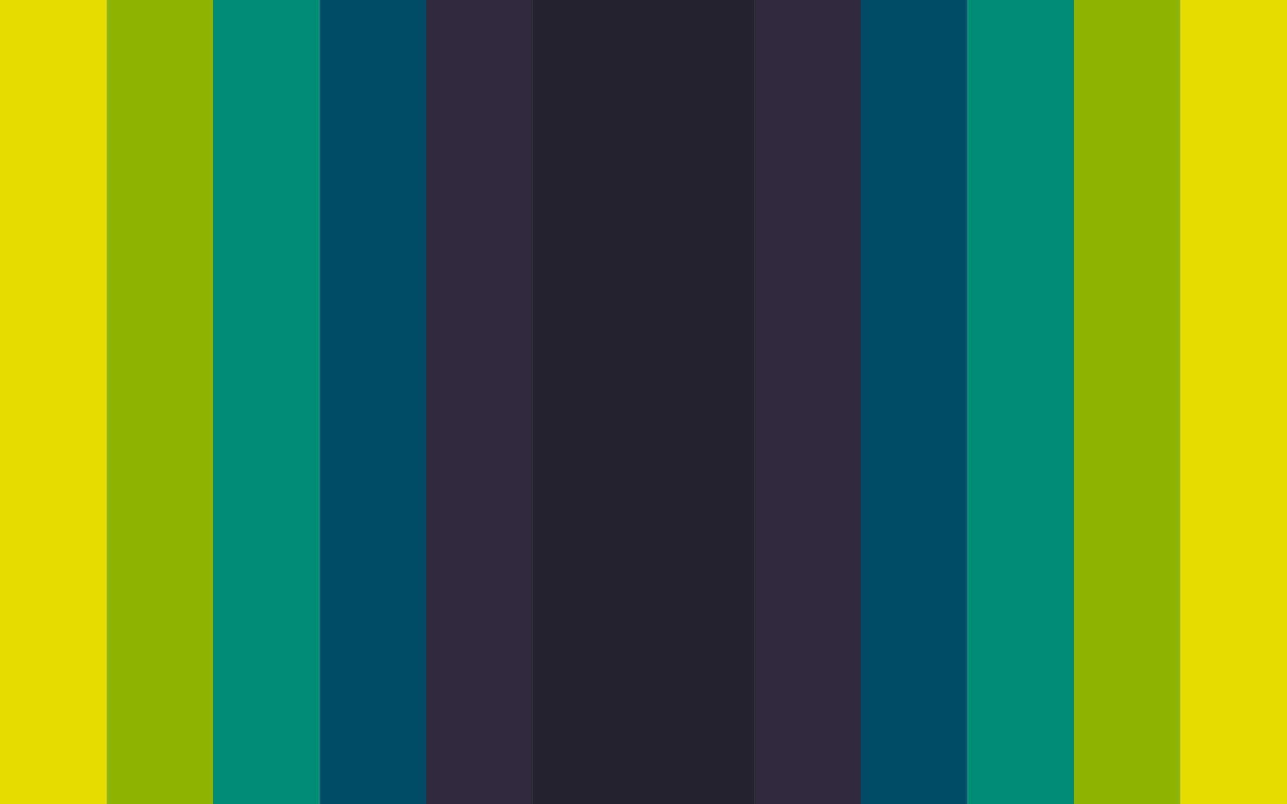 colorful vertical stripes, yellow, teal, 2K Desktop Wallpaper