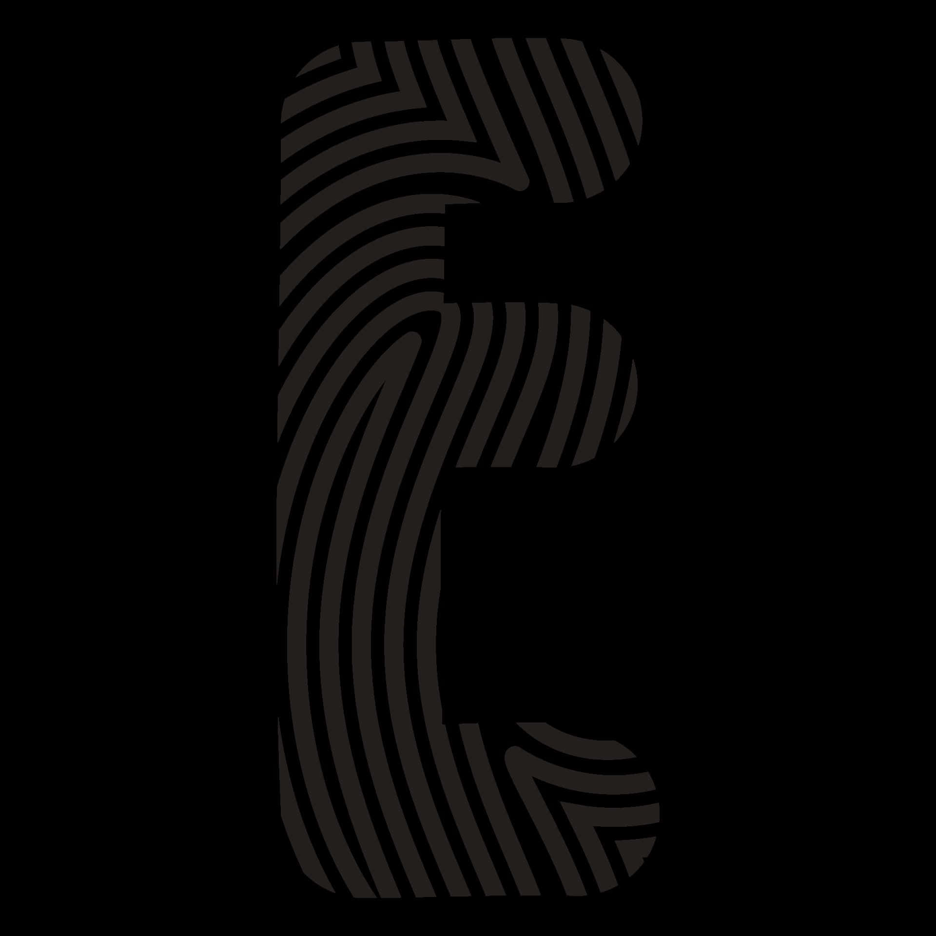 abstract zebra stripe, letter E, dark gray wavy stripes, Full HD Desktop Wallpaper