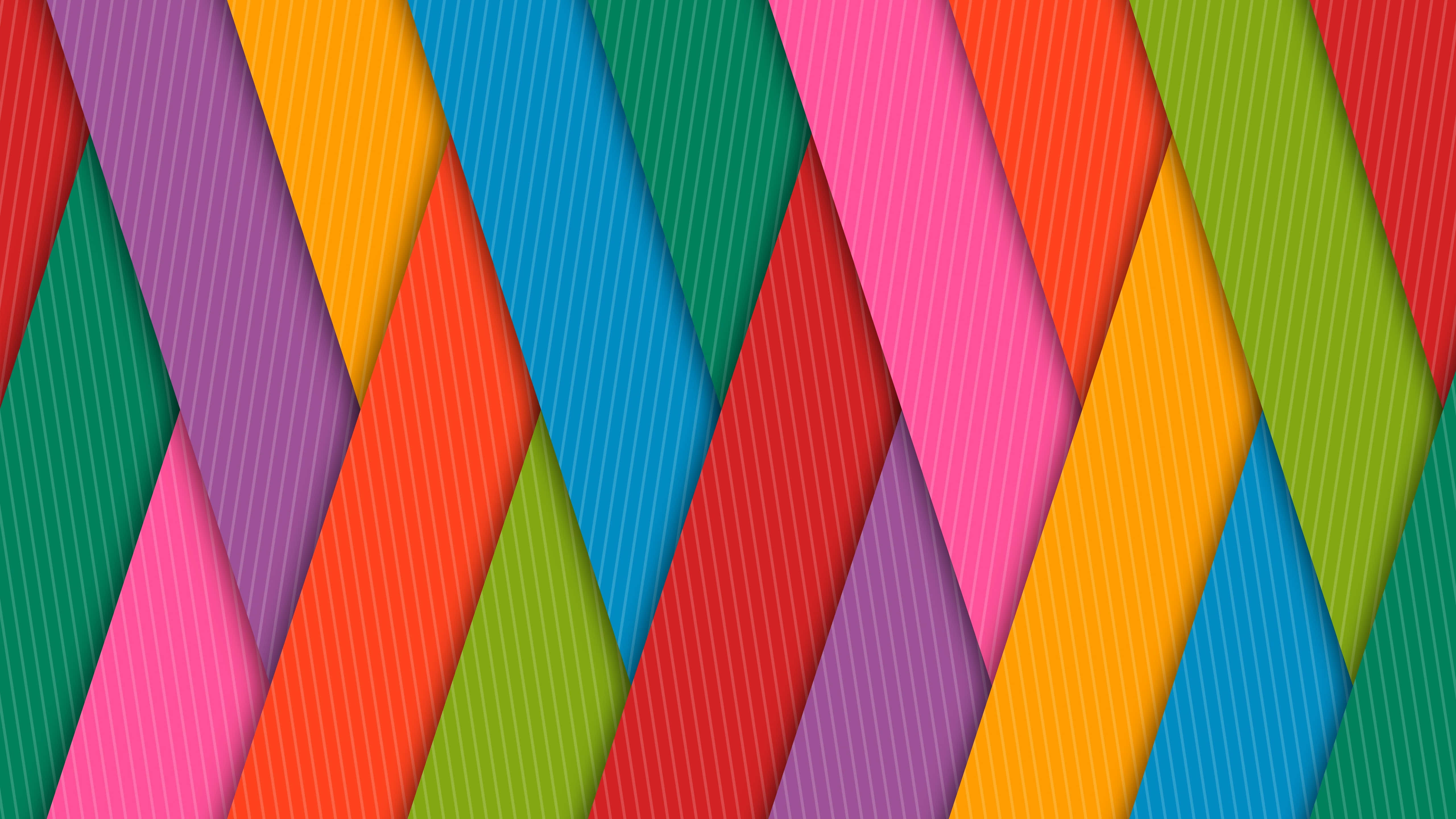 cute stripes, 5120 x 2880, diagonal ribbed stripes, 5K Desktop Wallpaper