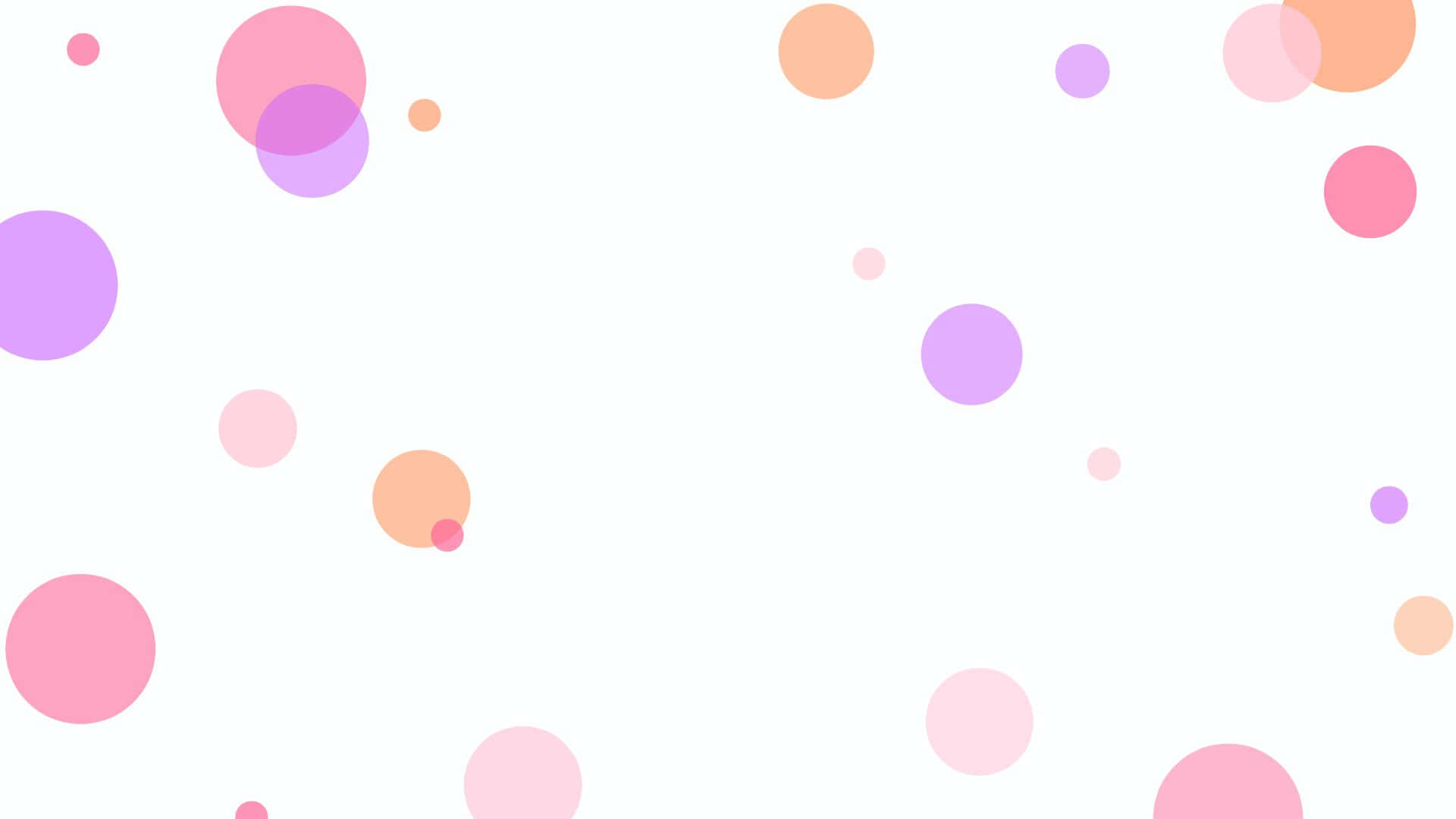 white background, pink circles, purple circles, Full HD Desktop Wallpaper