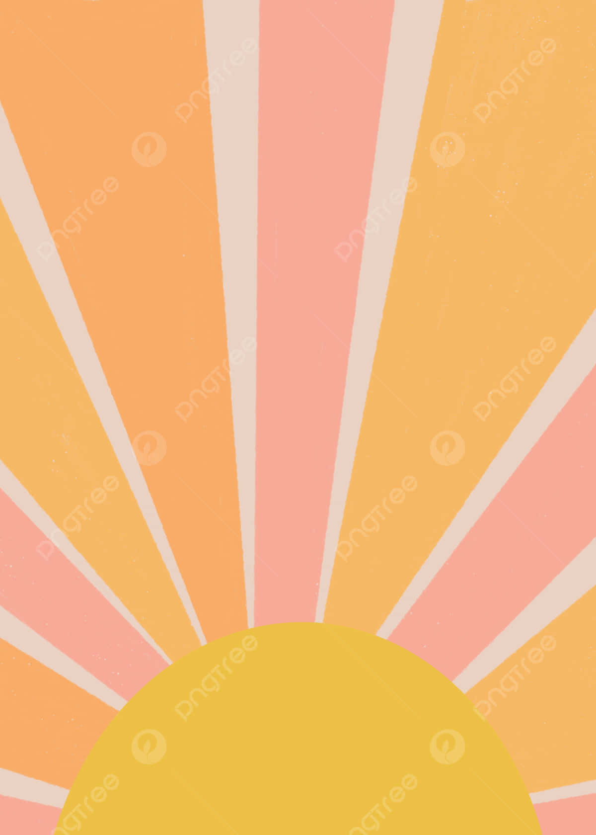 cute sunshine, sunburst, pastel rays, HD Phone Wallpaper