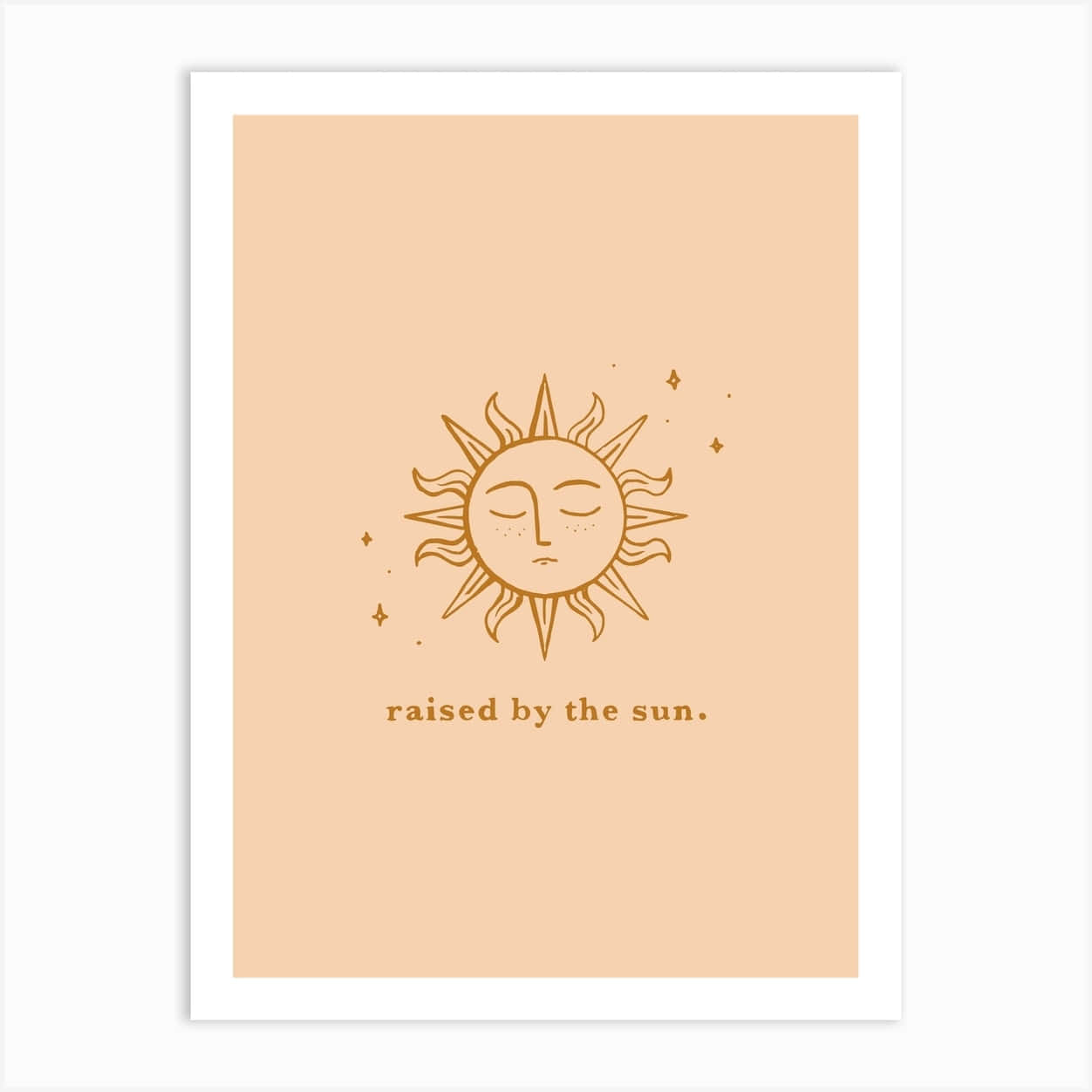 cute sunshine, sun, closed eyes, SD Desktop Wallpaper