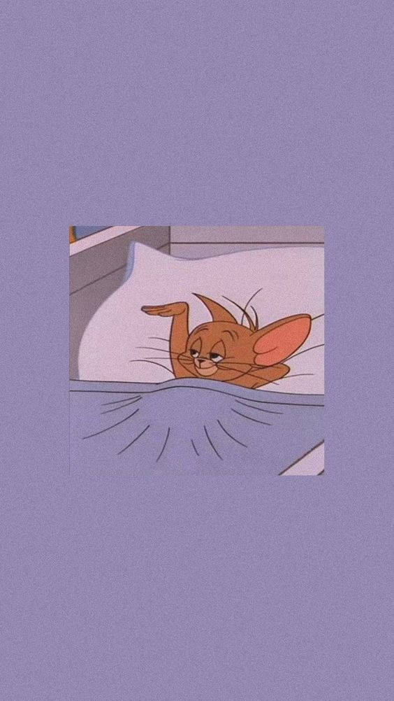 Tom And Jerry, cat, blankets, SD Phone Wallpaper