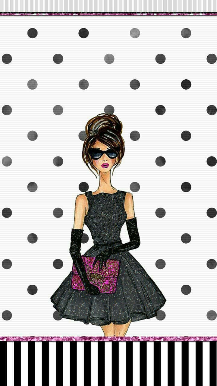 black dress, sunglasses, white background, HD Phone Wallpaper