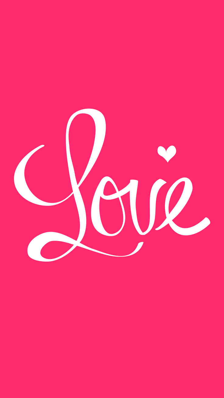 Love, white cursive script, tiny heart, HD Phone Wallpaper