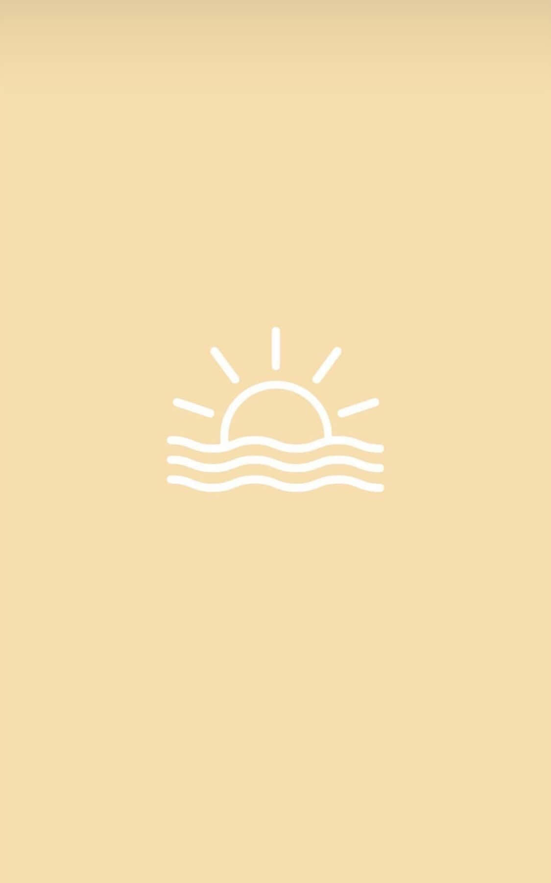 Cute VSCO Aesthetic, sunrise or sunset, wavy water, HD Phone Wallpaper