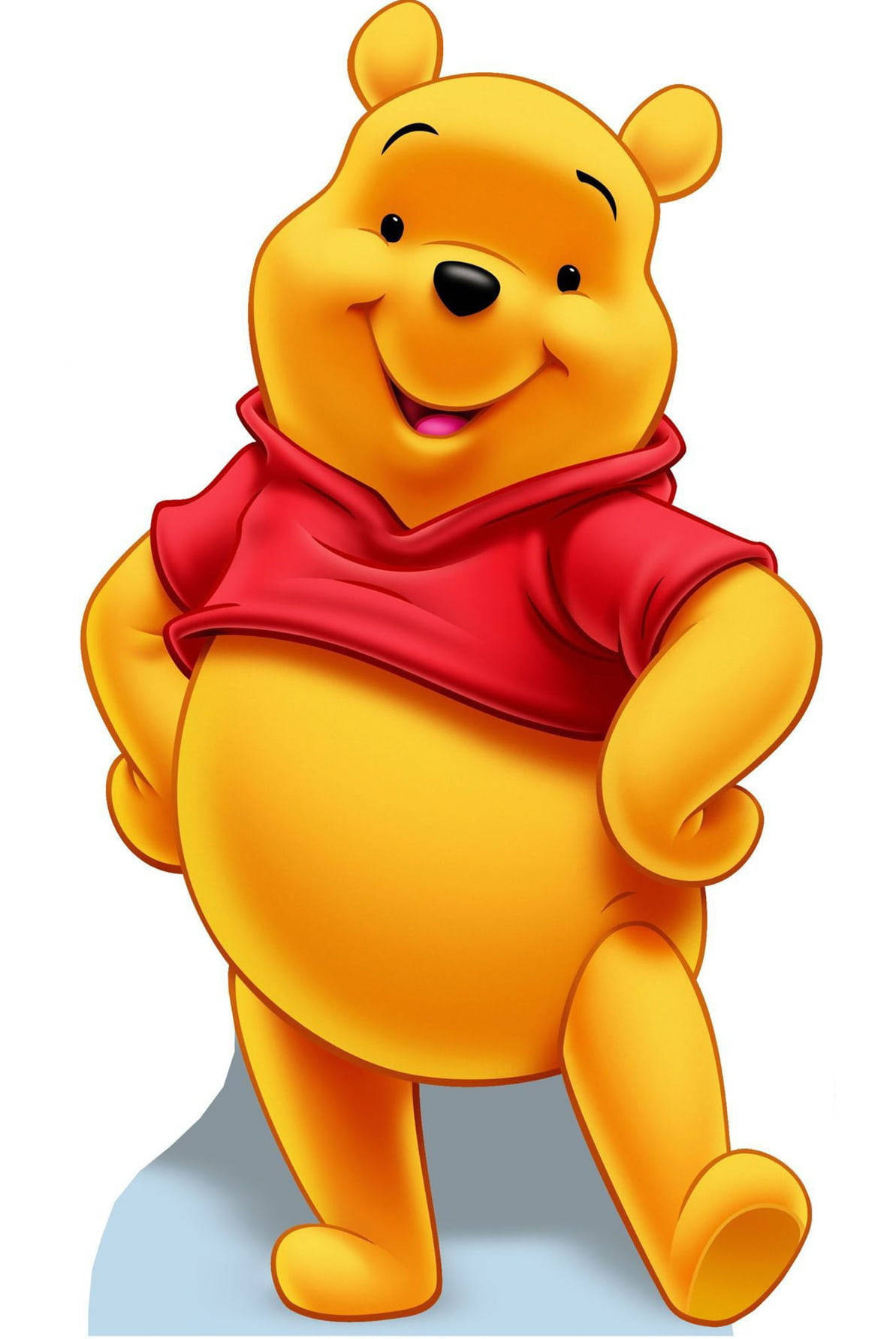 Cute Winnie The Pooh iPhone, Winnie The Pooh, yellow cartoon bear, HD Phone Wallpaper