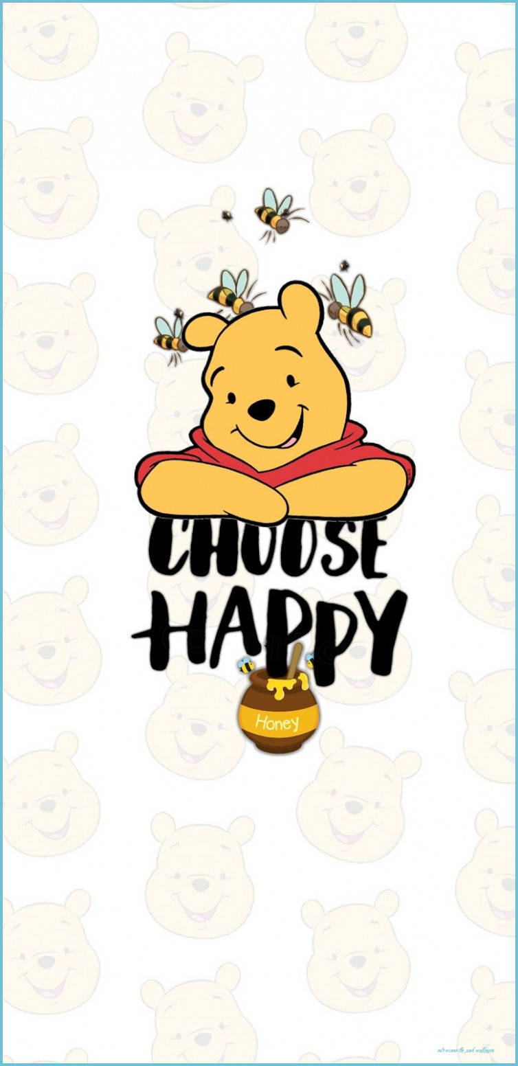 Winnie The Pooh, honey pot, bees, HD Phone Wallpaper