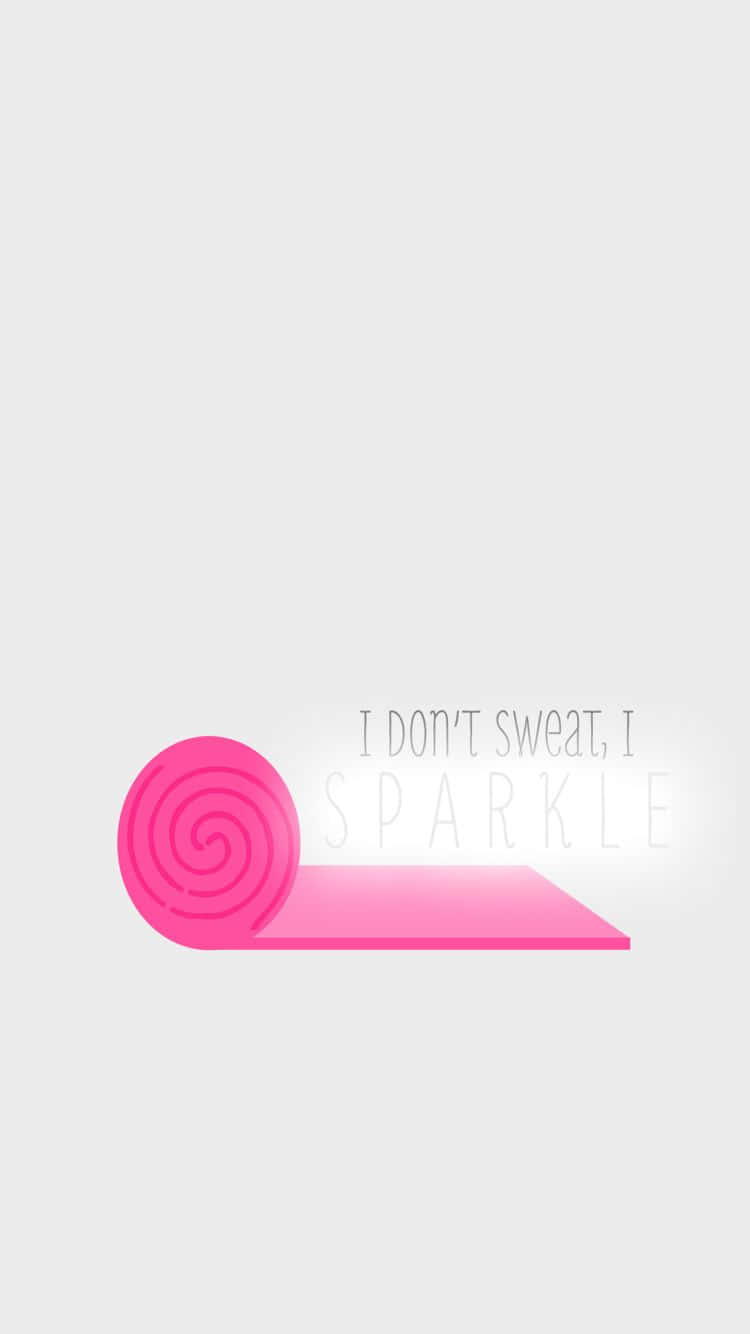 bright pink yoga mat, spiral design, light gray background, HD Phone Wallpaper