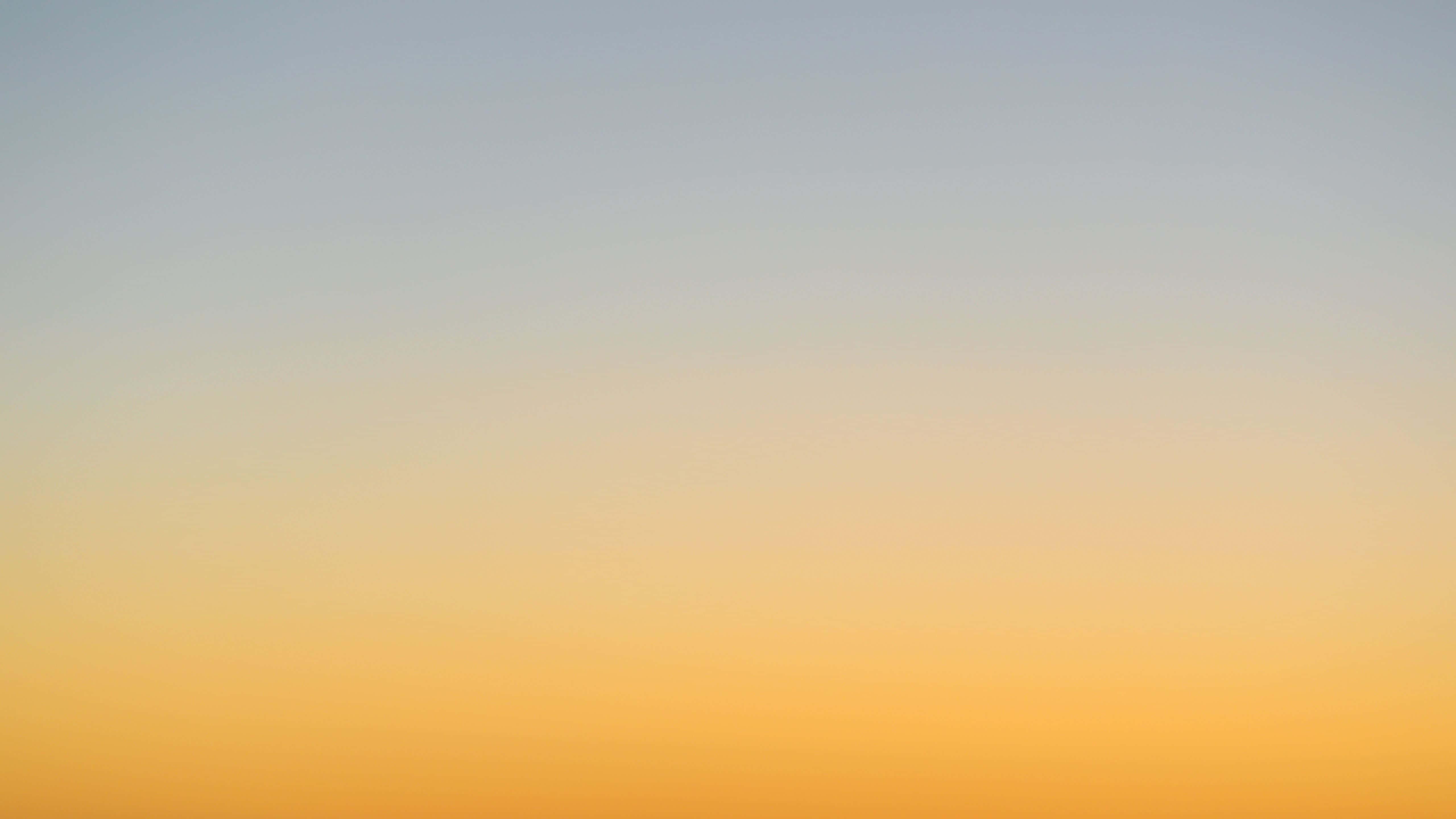 yellow gradient, 5120 x 2880, soft blue, 5K Desktop Wallpaper