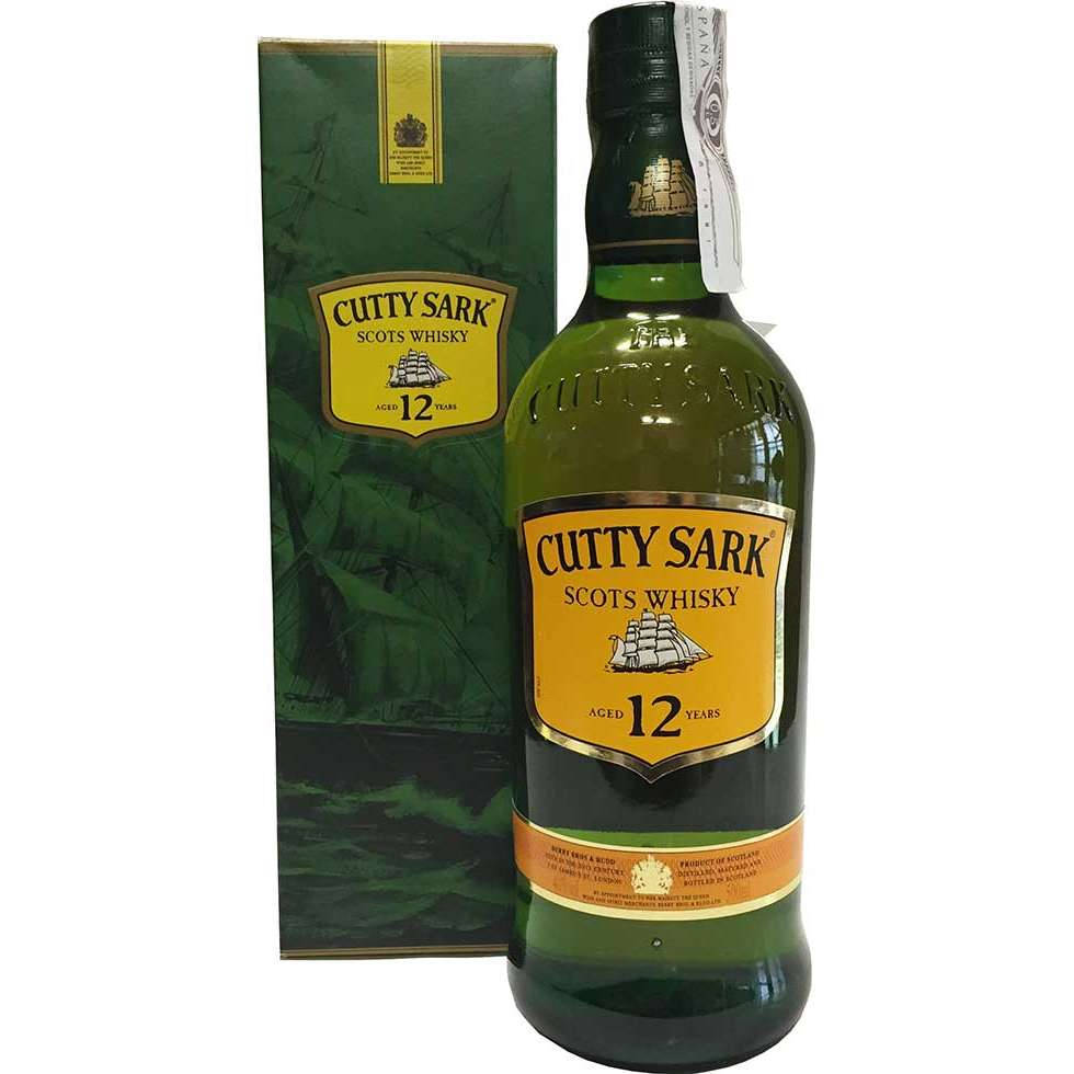 Cutty Sark, 12-year-old Scots whisky, green bottle, SD Desktop Wallpaper