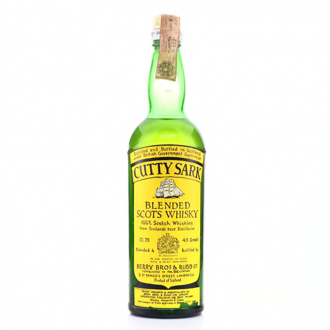 Cutty Sark, blended scotch whisky, vintage green glass bottle, SD Desktop Wallpaper