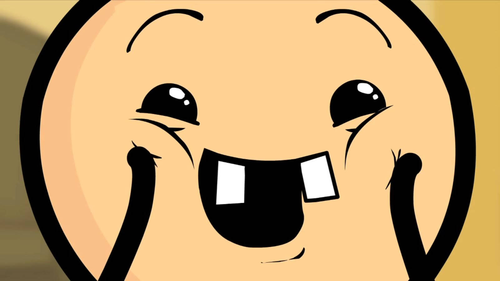 Cyanide And Happiness, smile, cartoon character, HD Desktop Wallpaper