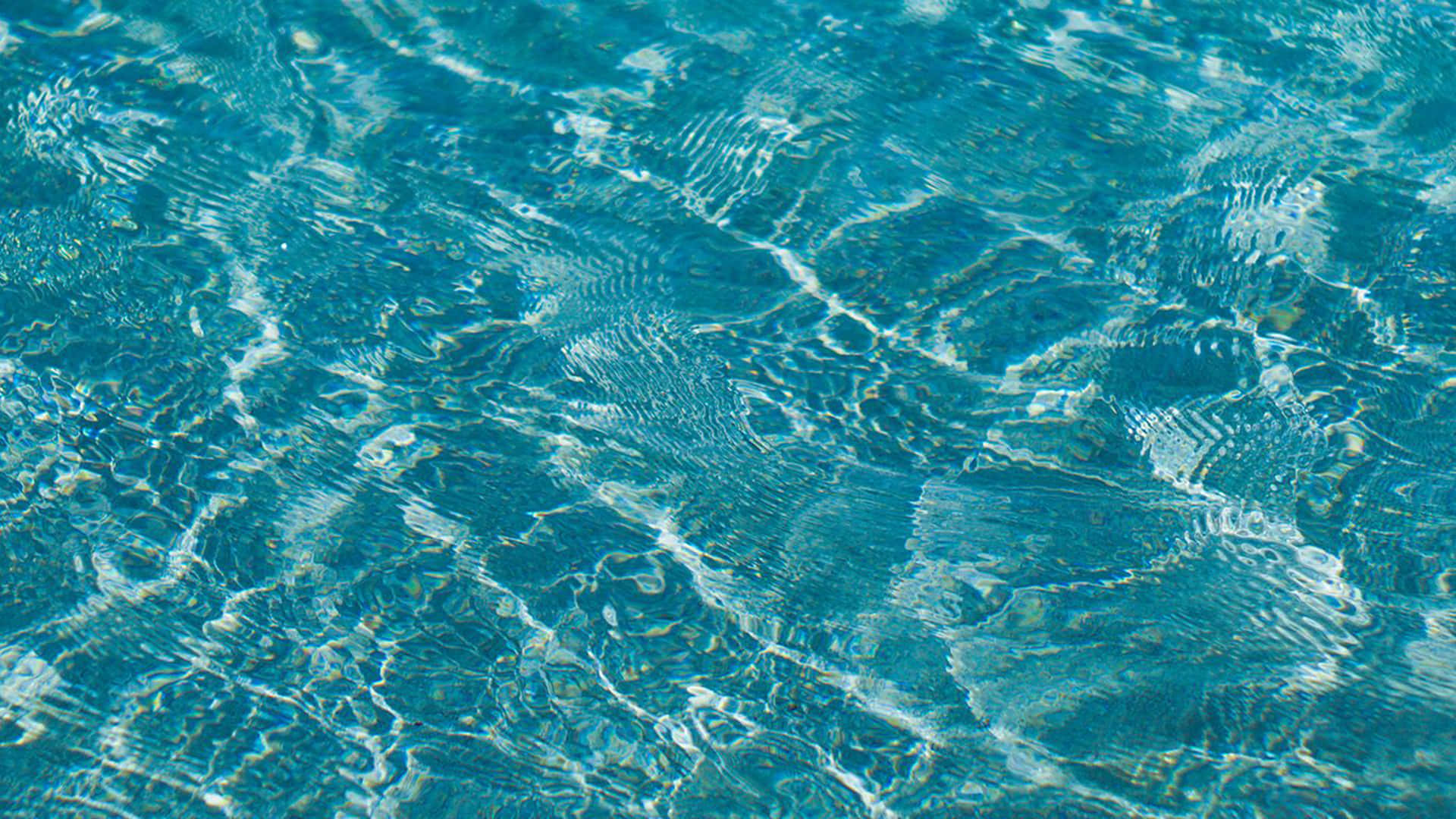 Cyan aesthetic, Sunlight, Rippling turquoise water, Full HD Desktop Wallpaper