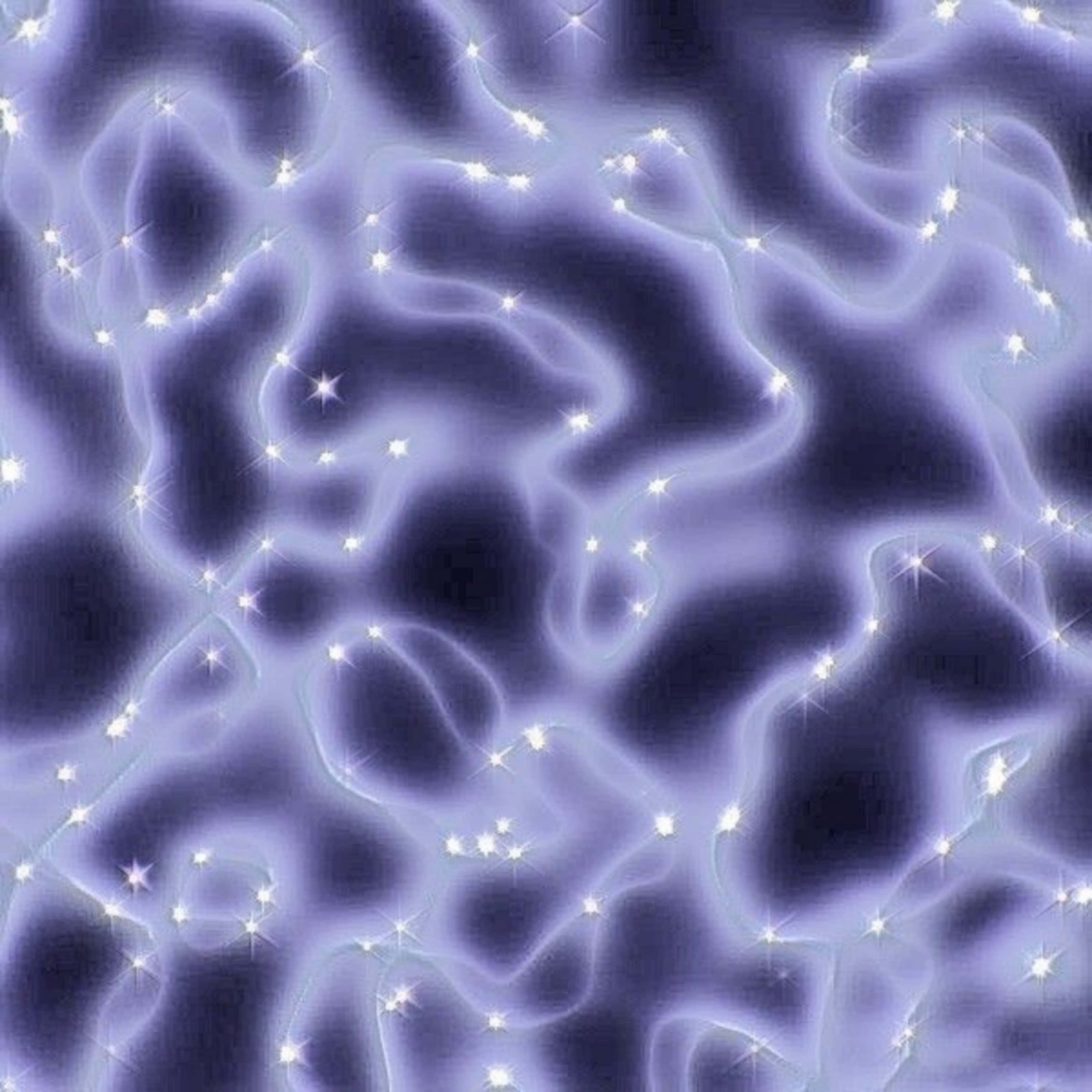 glowing white stars, swirling lavender and deep blue nebulae, blue and purple cyber y2k aesthetic, 2K Desktop Wallpaper