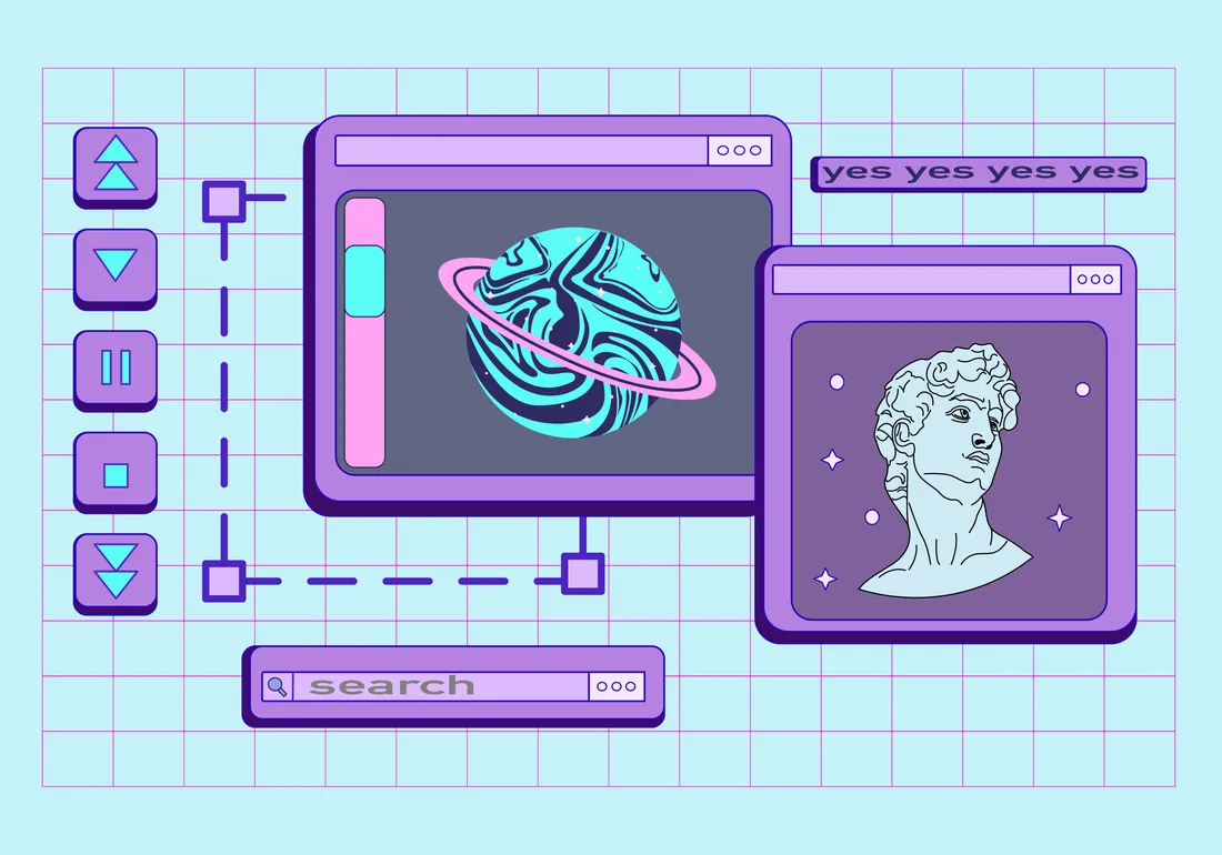 Cyber Y2K Laptop