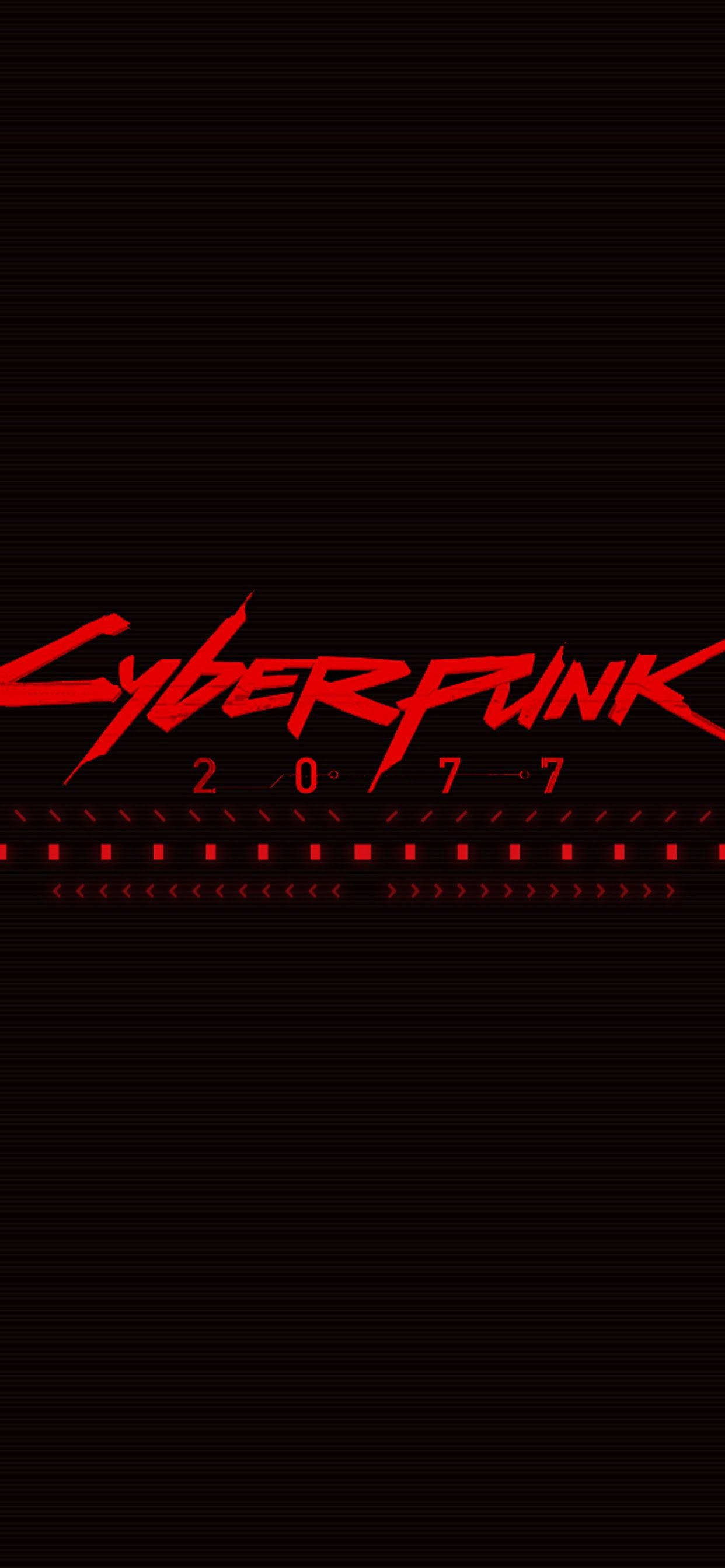 Cyberpunk 2077, iPhone, red, 2K Phone Wallpaper