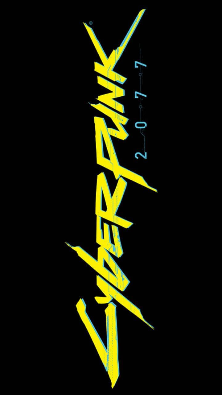 Cyberpunk 2077, neon yellow, cyan, HD Phone Wallpaper