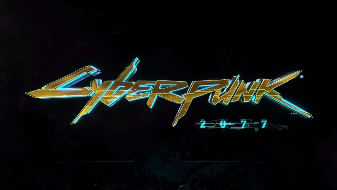 Cyberpunk 2077, Night City, neon cyberpunk logo, HD Desktop Wallpaper