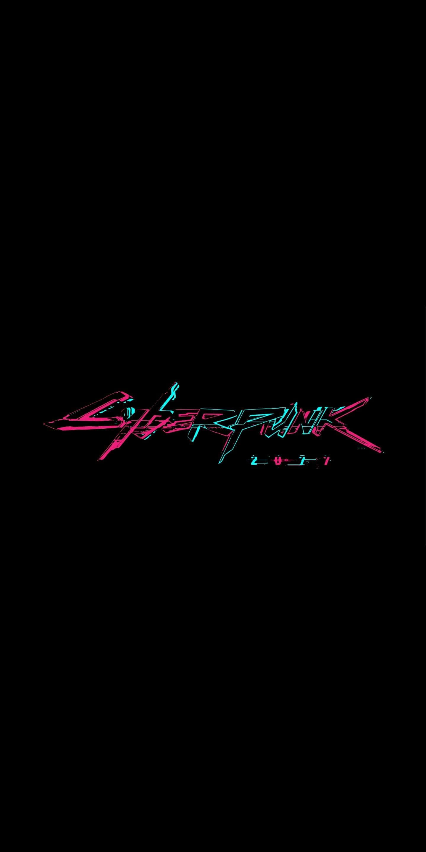 Cyberpunk 2077, neon pink, cyan, 2K Phone Wallpaper